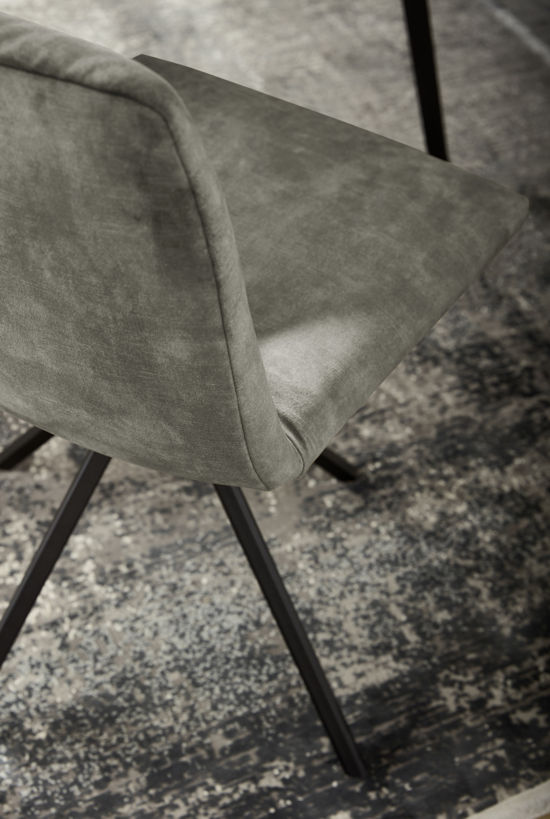 Musterring Polsterstuhl »JustB! SP500« () 1 Stk.ohne Armlehne, wahlweise mit Drehfunktion, Stativgestell in schwarz