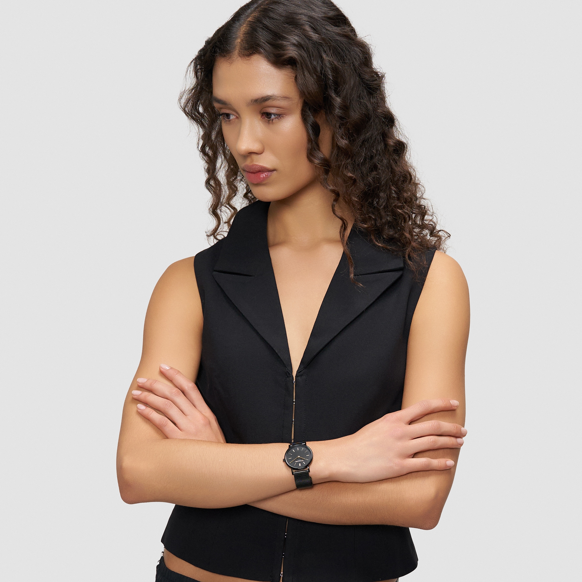 Liebeskind Berlin Quarzuhr »Pure Elegance« Armbanduhr, Damenuhr, Edelstahlarmband, analog