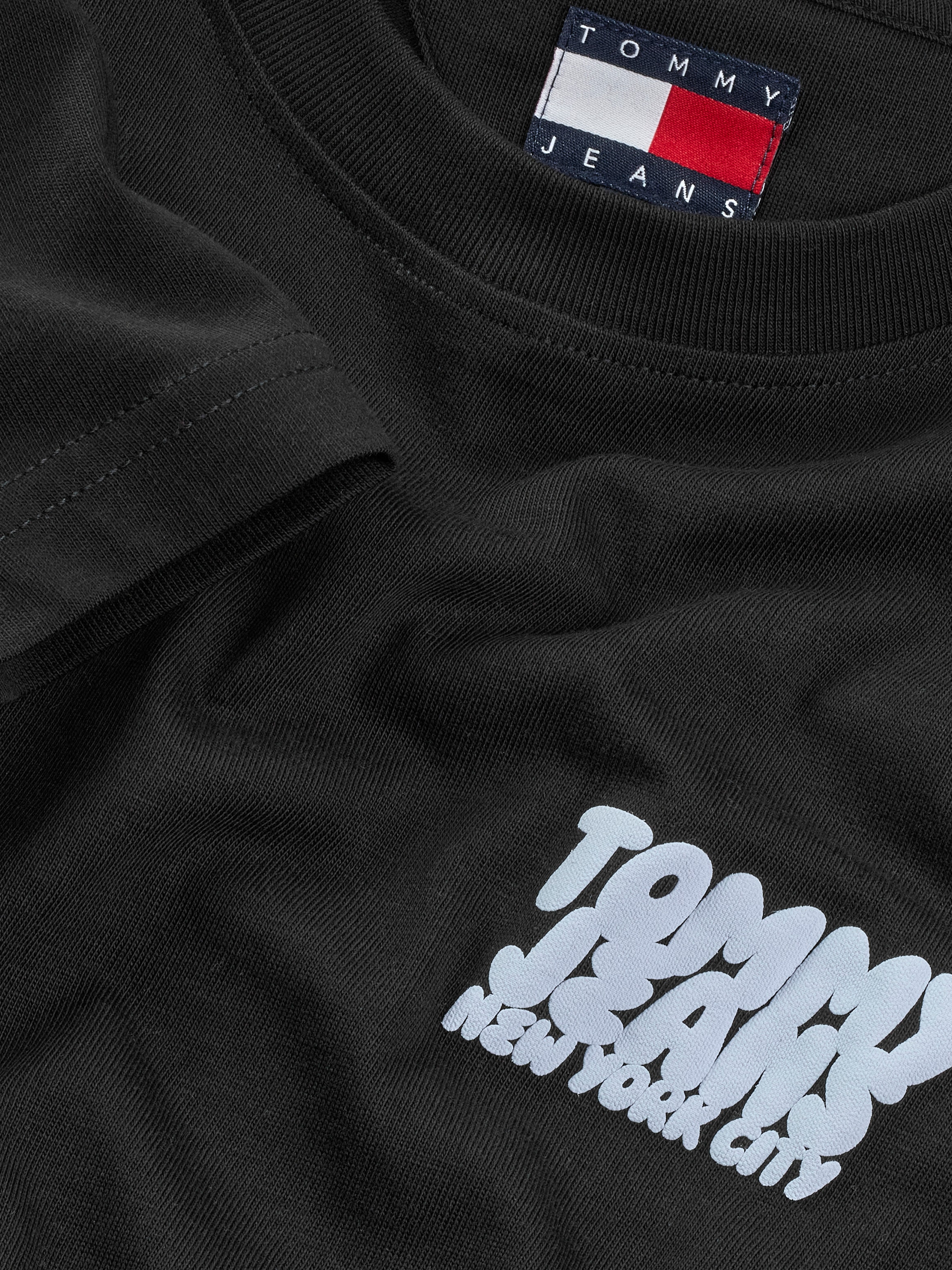 Tommy Jeans T-Shirt »TJW REG TJ BUBBLE TEE«, mit Logodruck