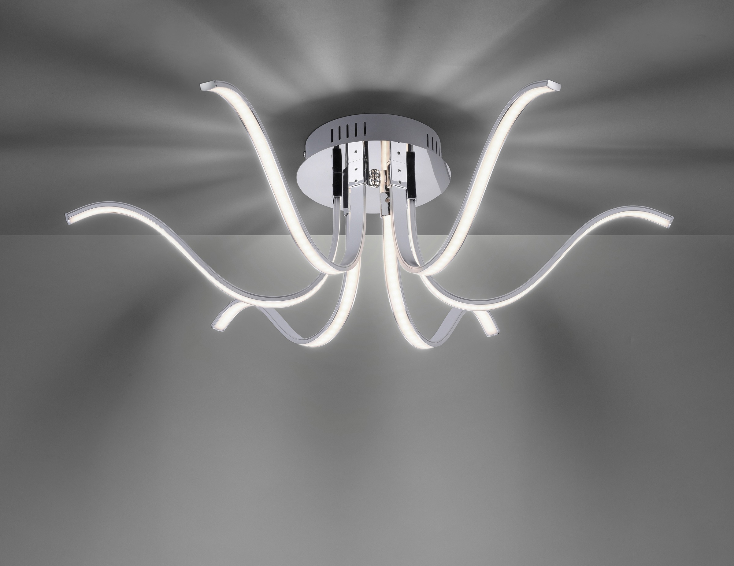 JUST LIGHT LED Deckenleuchte »VALERIE«, XXL Deckenlampe mit 3 | Jahren 6 LED kaufen Garantie flammig-flammig, online