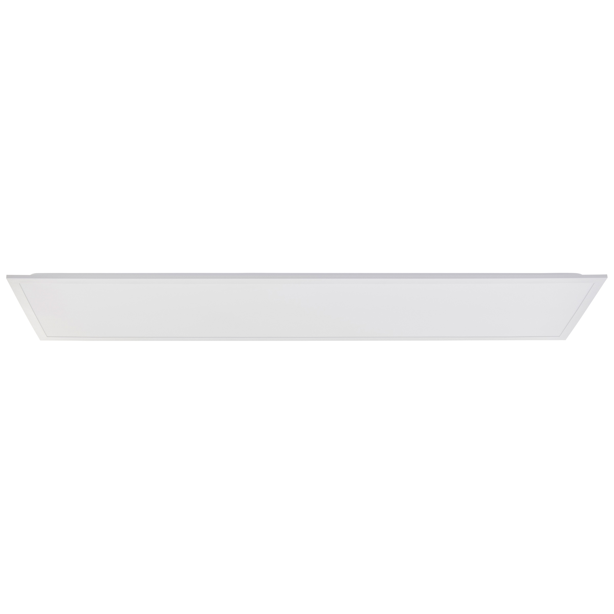 Brilliant LED Deckenleuchte »Briston«, LED Deckenaufbau-Paneel, 120x30 cm, 4600 lm, 4000 K, Aluminium