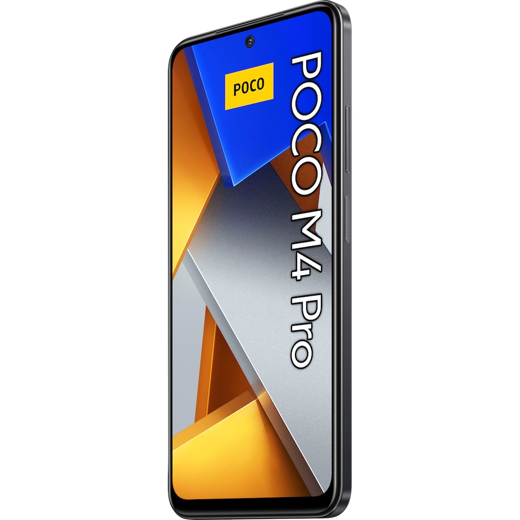 Xiaomi Smartphone »POCO M4 Pro«, Power Black, 16,33 cm/6,43 Zoll, 256 GB Speicherplatz, 64 MP Kamera