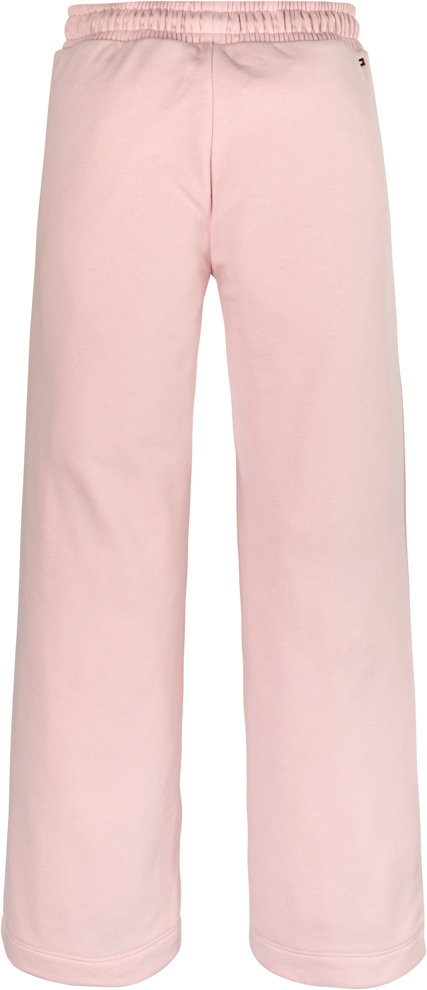 Tommy Hilfiger Sweathose »HILFIGER SCRIPT WIDE SWEATPANT«, mit Logo-Stickereien