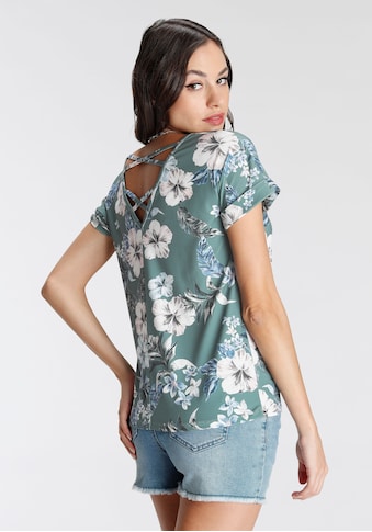 Melrose Oversize-Shirt, mit Schnürdetail im Rücken - NEUE KOLLEKTION kaufen