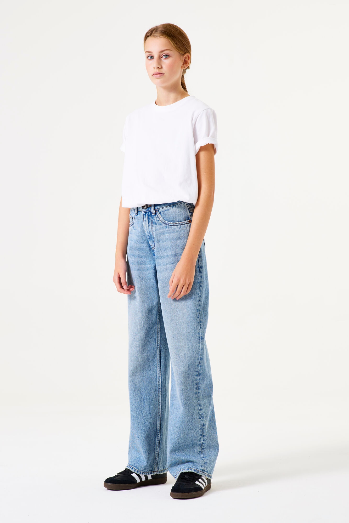 Garcia Schlagjeans »Ilvy« for Girls, mit weitem Bein