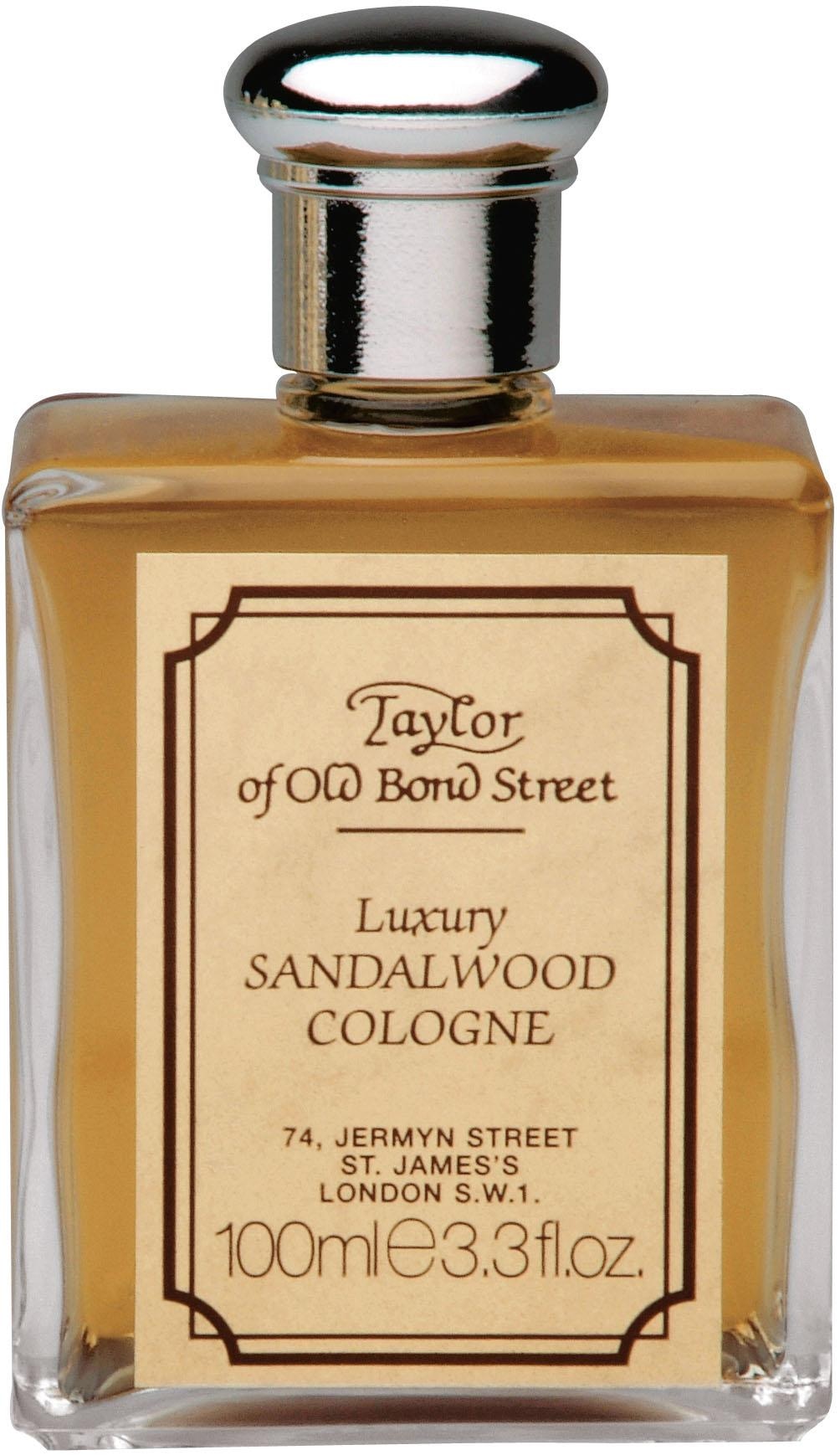 Taylor of Old Bond Street Eau de Cologne »Luxury Sandlewood« Klassischer Sandelholzduft: zeitlos, würzig-süß und erfrischend.