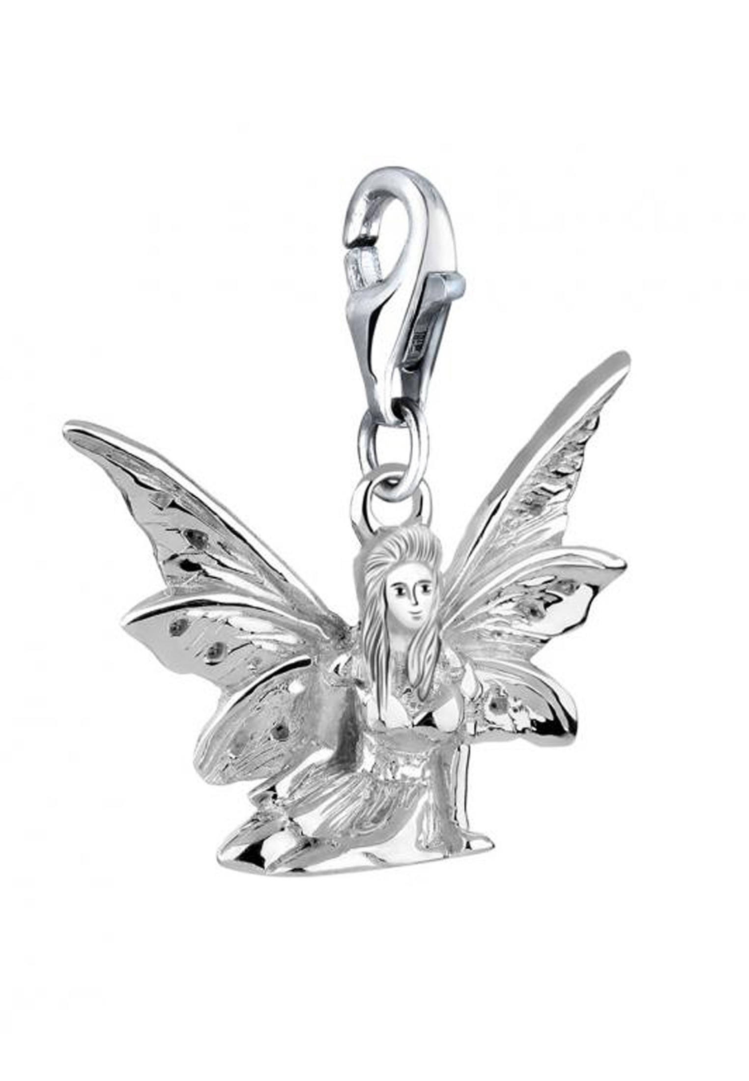 Nenalina Charm-Einhänger »Charm Elfe Märchen Fabel Anhänger 925 Silber«