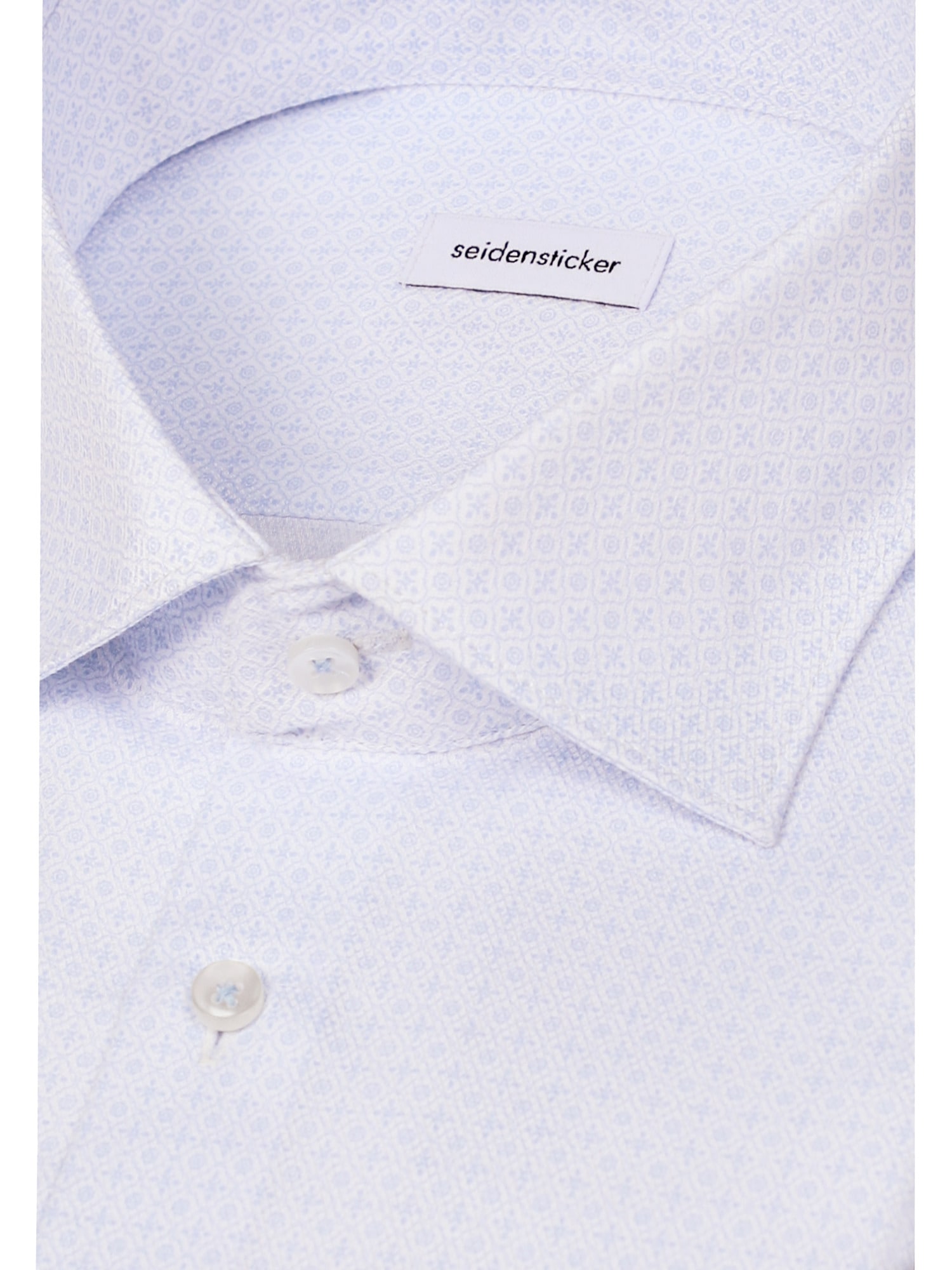 seidensticker Businesshemd »Schwarze Rose« Slim 1/1 Extra lang Kentkragen Druck