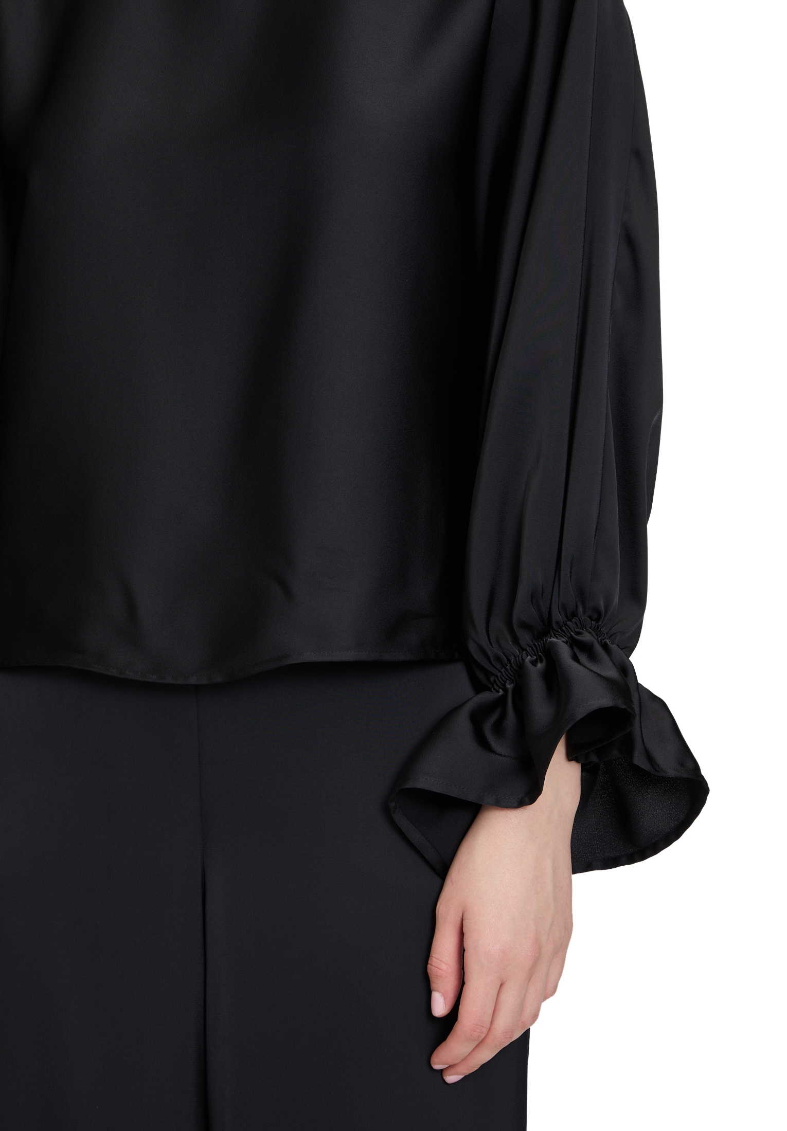 Vera Mont Satinbluse »Satin-Bluse mit Fledermausärmeln«