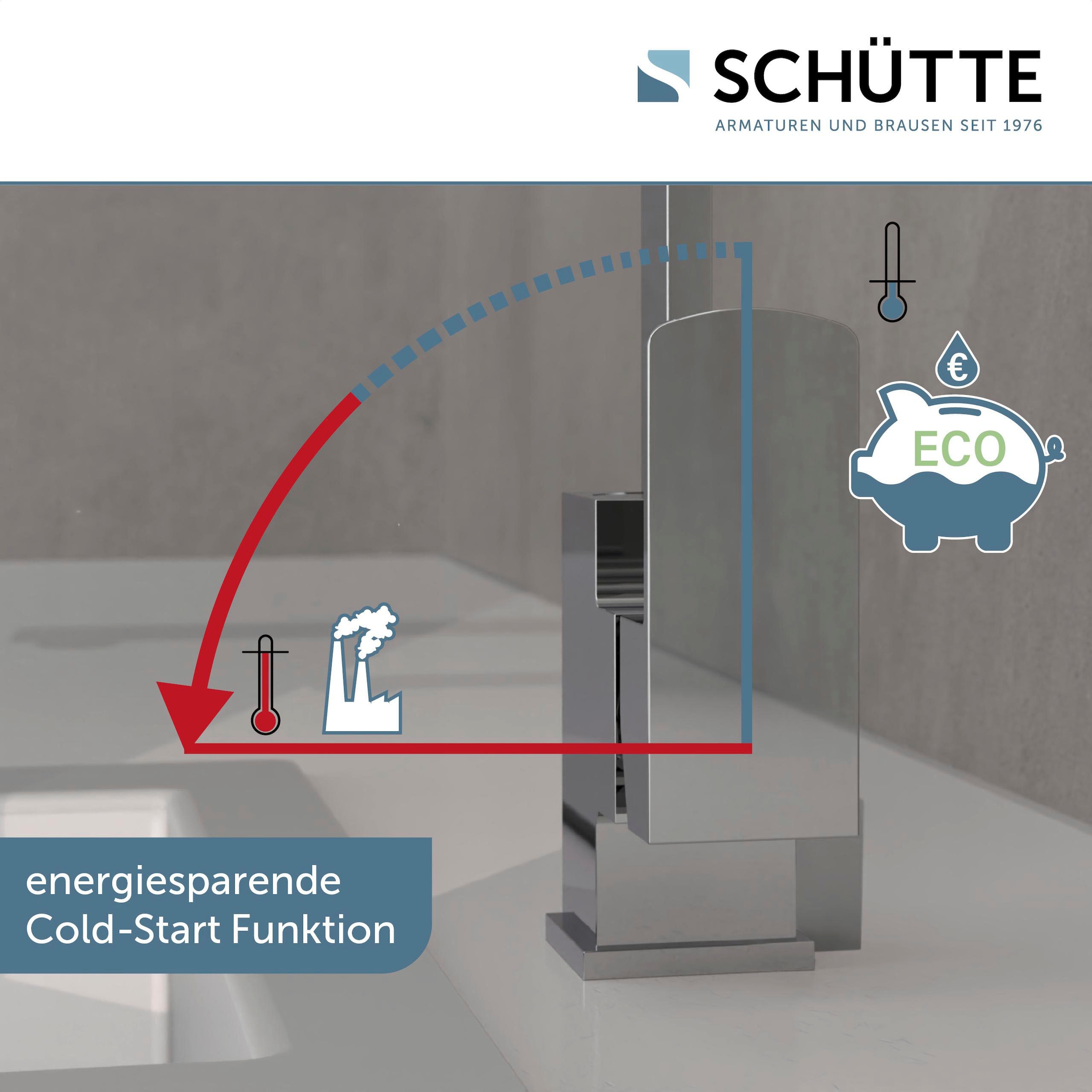 Schütte Spültischarmatur »Tianto« 360° schwenkbarer Wasserhahn, Mischbatterie, Chrom, Hochdruck