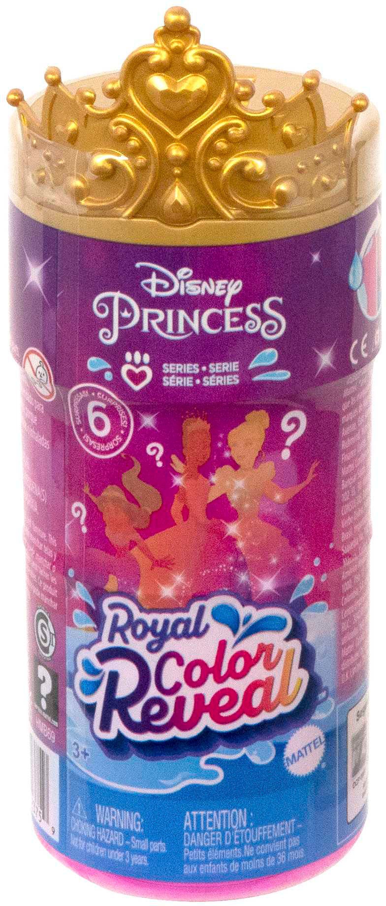 Mattel® Anziehpuppe »Disney Prinzessin, Color Reveal-Puppen, Freundschaft-Serie«, mit 6 Überraschungen