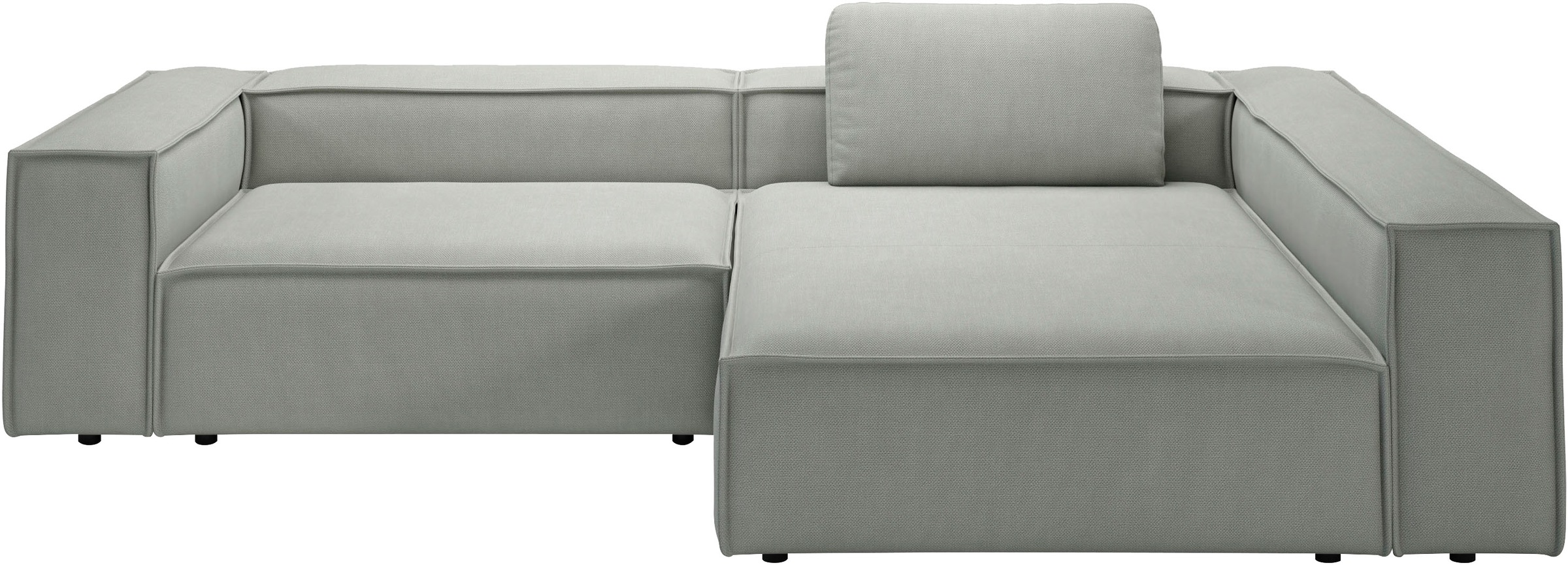 Places of Style Ecksofa »Watertown, moderne XXL L-Form, 306 cm breit«, Komfortabel mit tiefer Sitzfläche – ideal für große Wohnräume