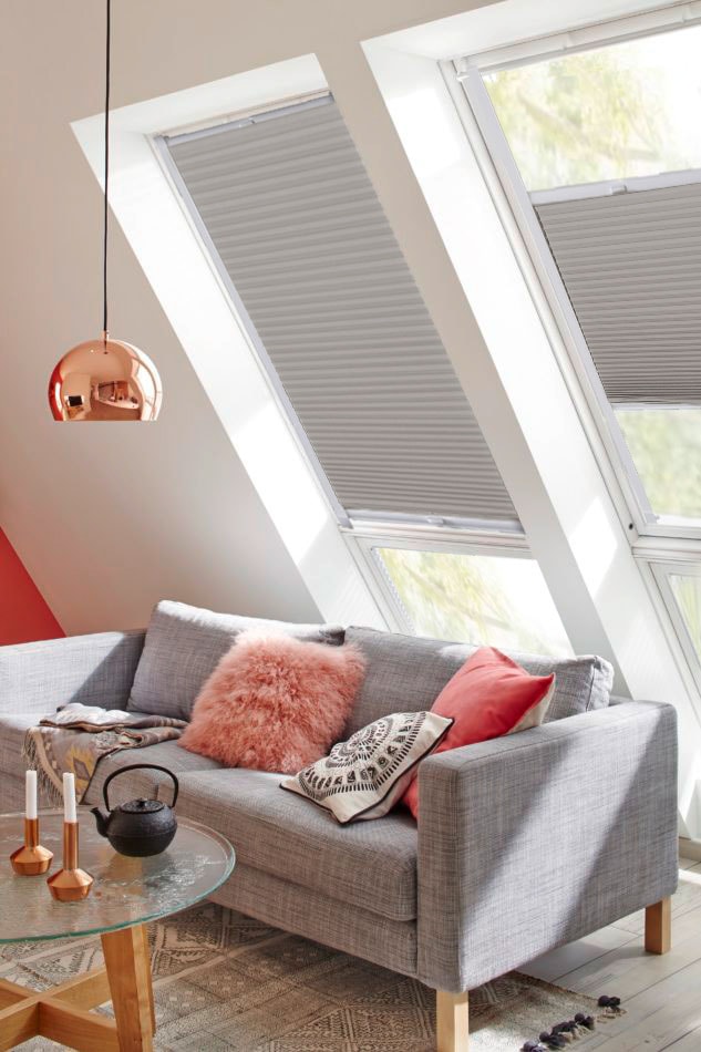 Dachfensterplissee »StartUp Style Honeycomb TL«, Lichtschutz, verspannt, mit...