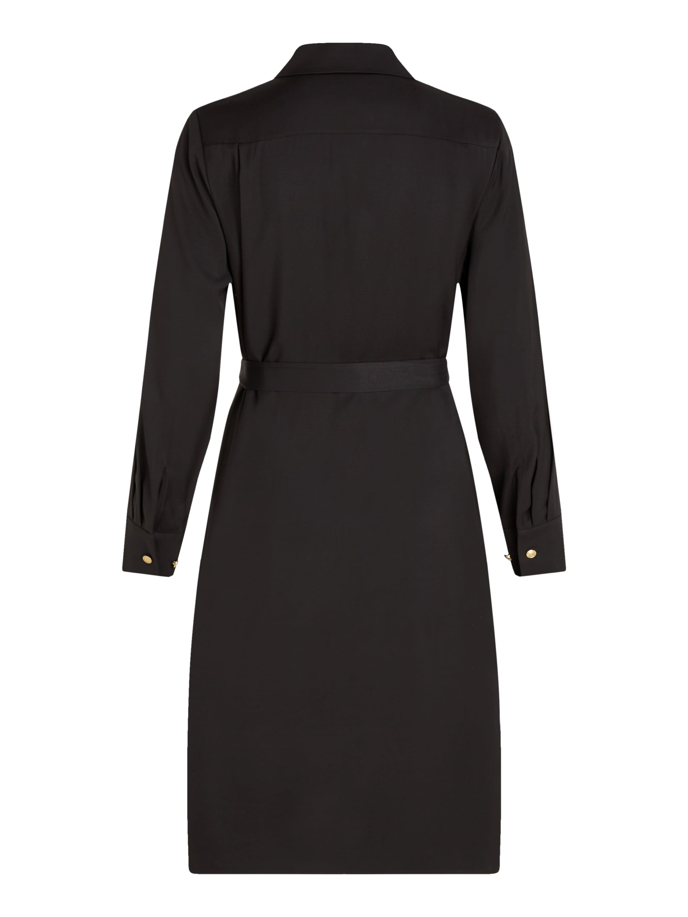 Tommy Hilfiger Hemdblusenkleid »FLUID VISCOSE SHIRT DRESS«, fließende Viskose Qualität