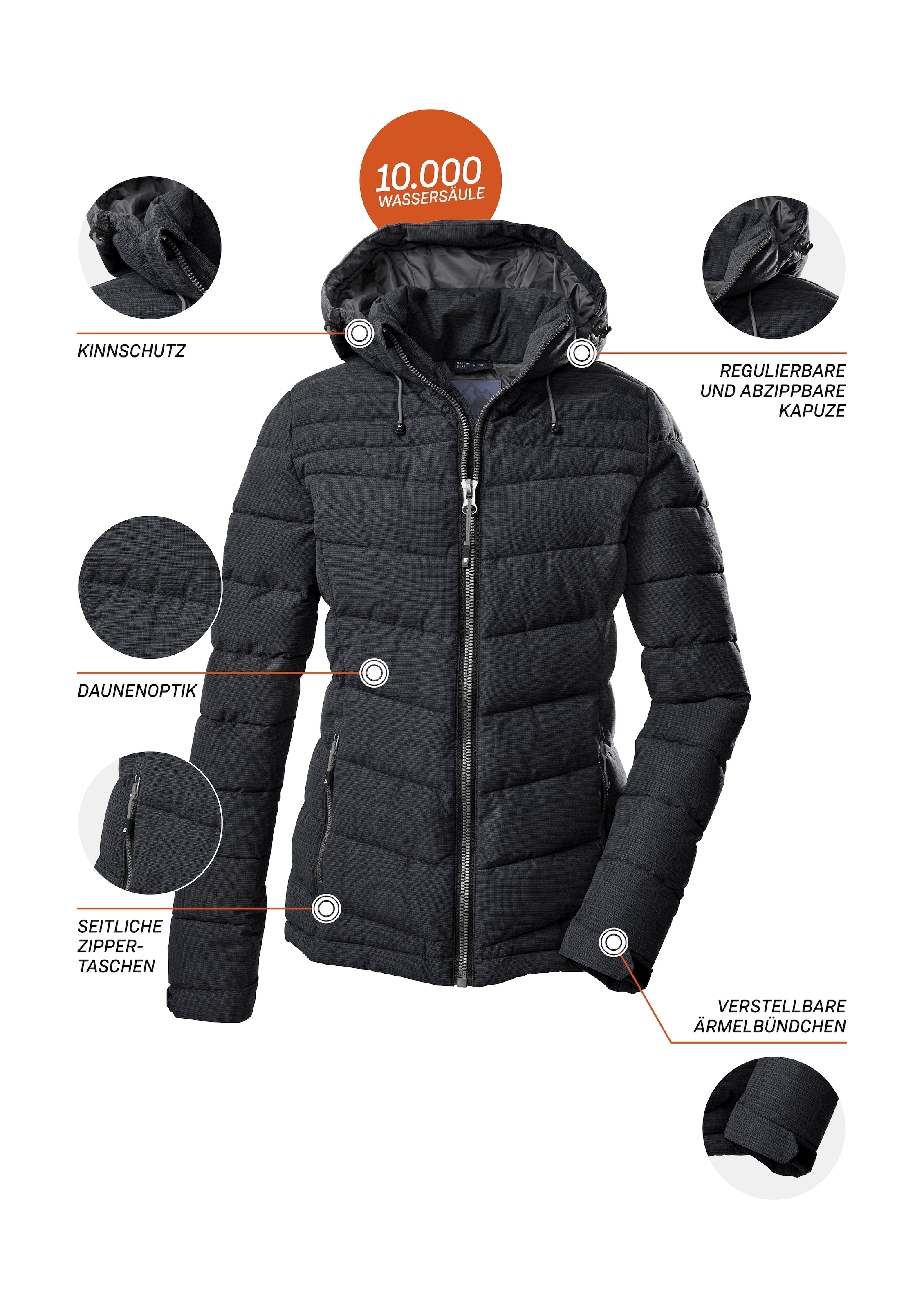 Killtec Steppjacke »Skane WMN Quilted JCKT A«