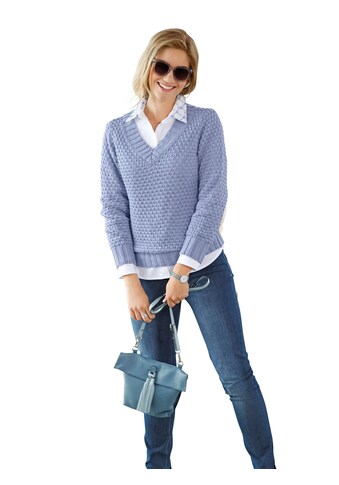 Inspirationen V-Ausschnitt-Pullover »Pullover« kaufen