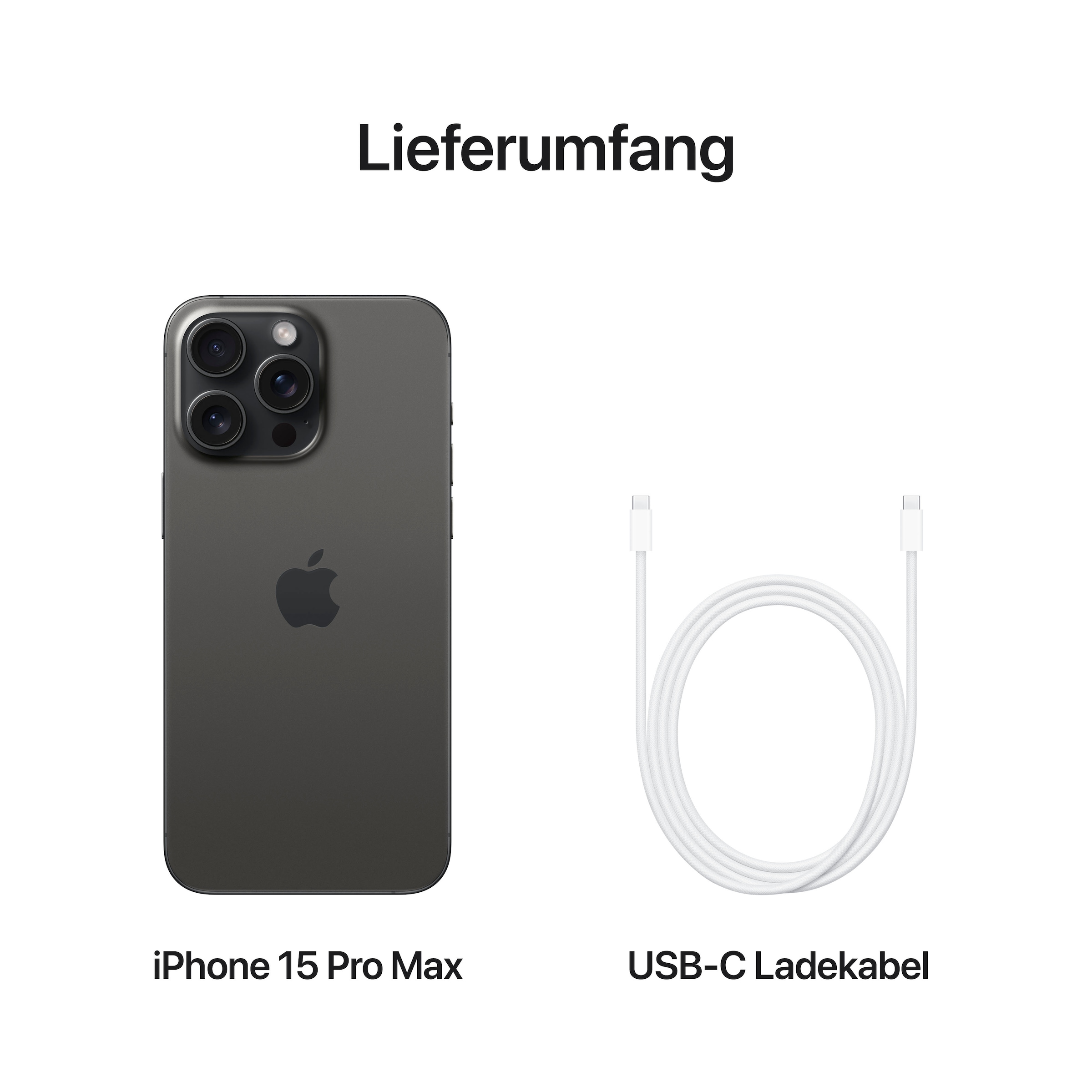 Apple Smartphone »iPhone Max XXL Natural Pro MP Titanium, Zoll, GB | Speicherplatz, 48 Garantie 512 Kamera 15 512GB«, ➥ cm/6,7 UNIVERSAL 17 Jahre 3