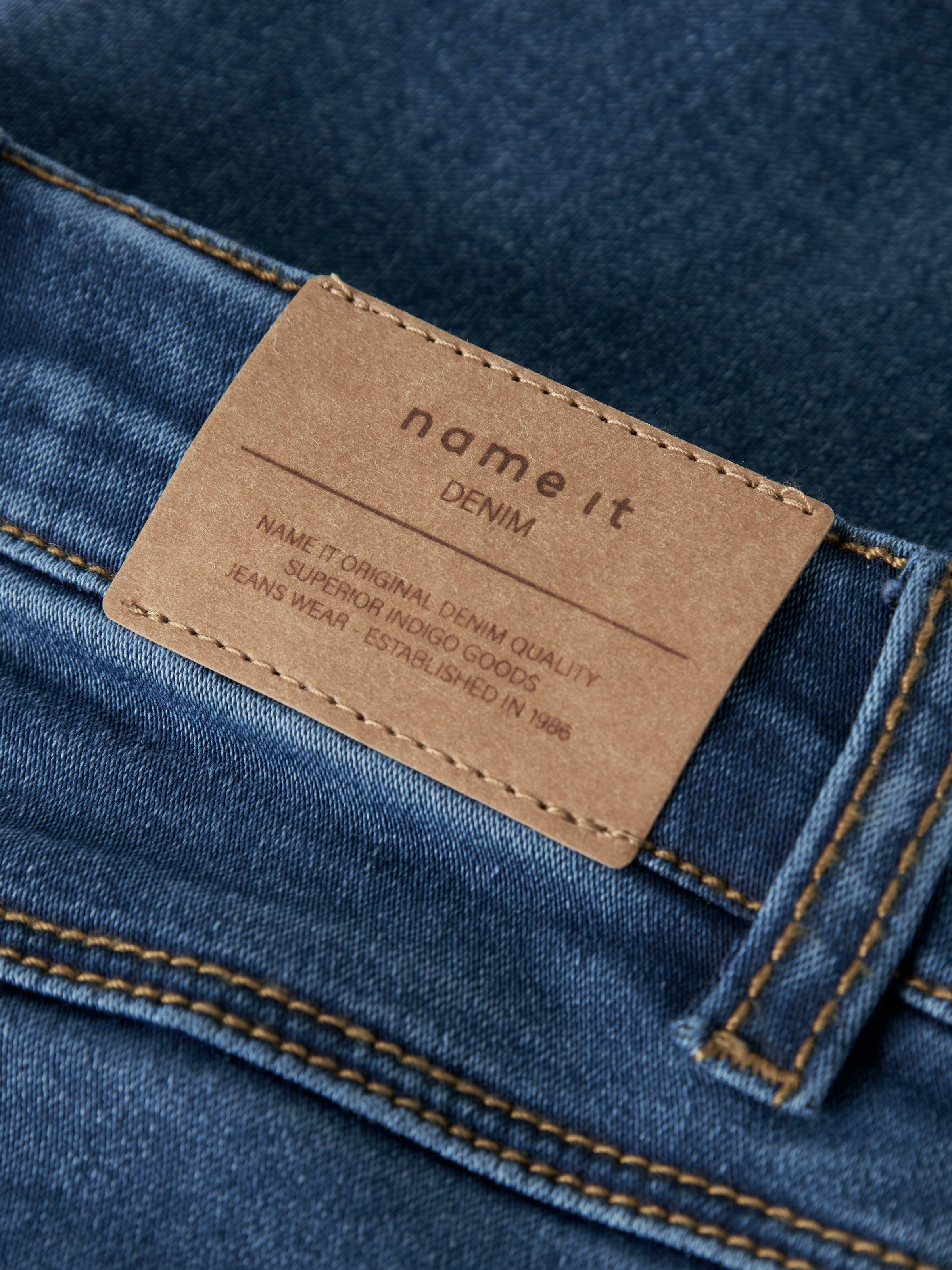 Name It Bootcut-Jeans »NMFSALLI BOOT FLEECE JEANS 6009-AN« Baumwollmischung, bootcut fit