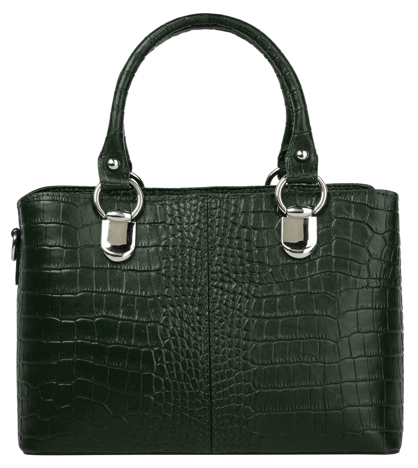 Cluty Umhängetasche, echt Leder, Made in Italy