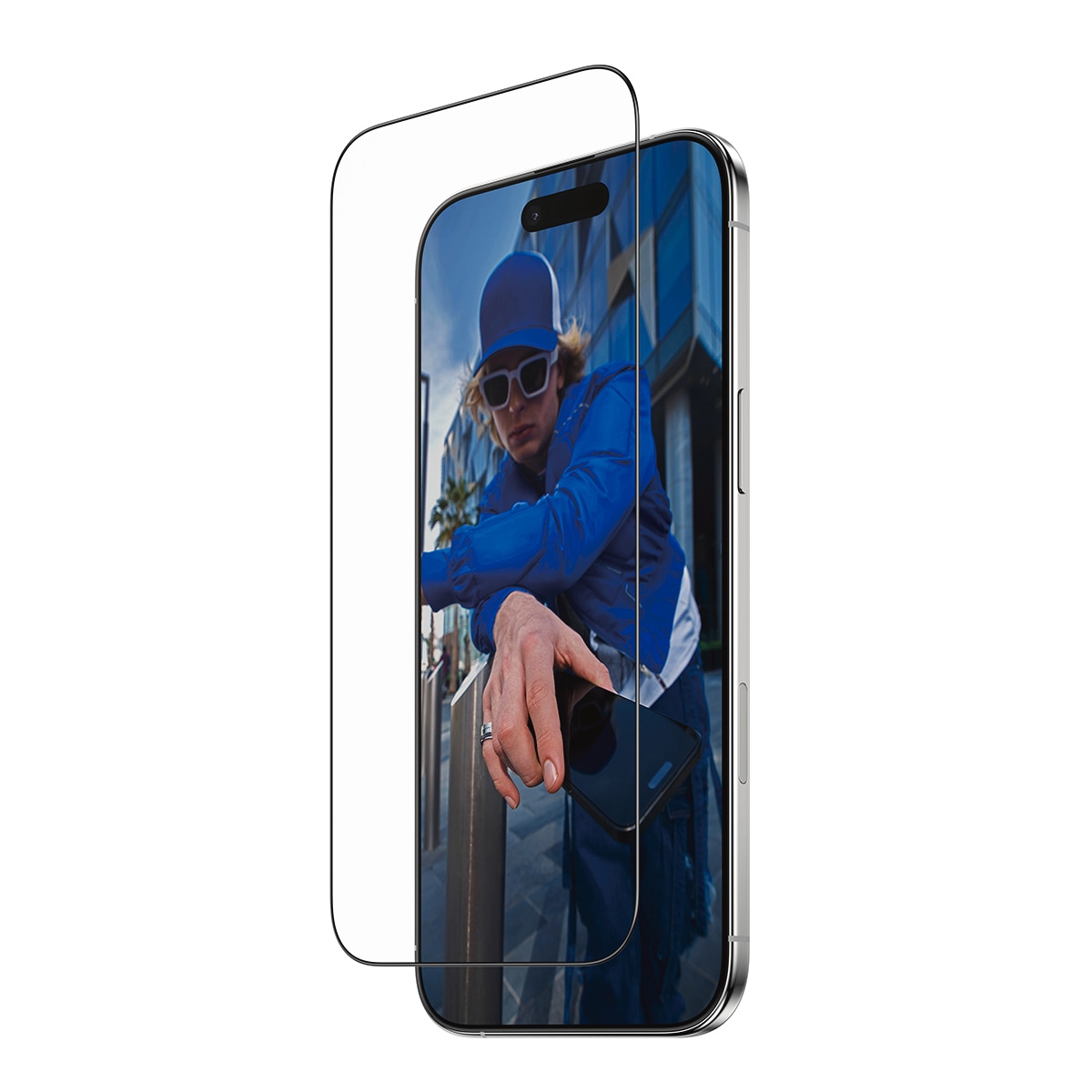 CARE by PanzerGlass Displayschutzglas »Ultra-Wide Fit Screen Protector FASTFIT IN-A-BOX« für Apple iPhone Air Displayschutzfolie, Schutzfolie, Bildschirmschutz, kratz- & stoßfest