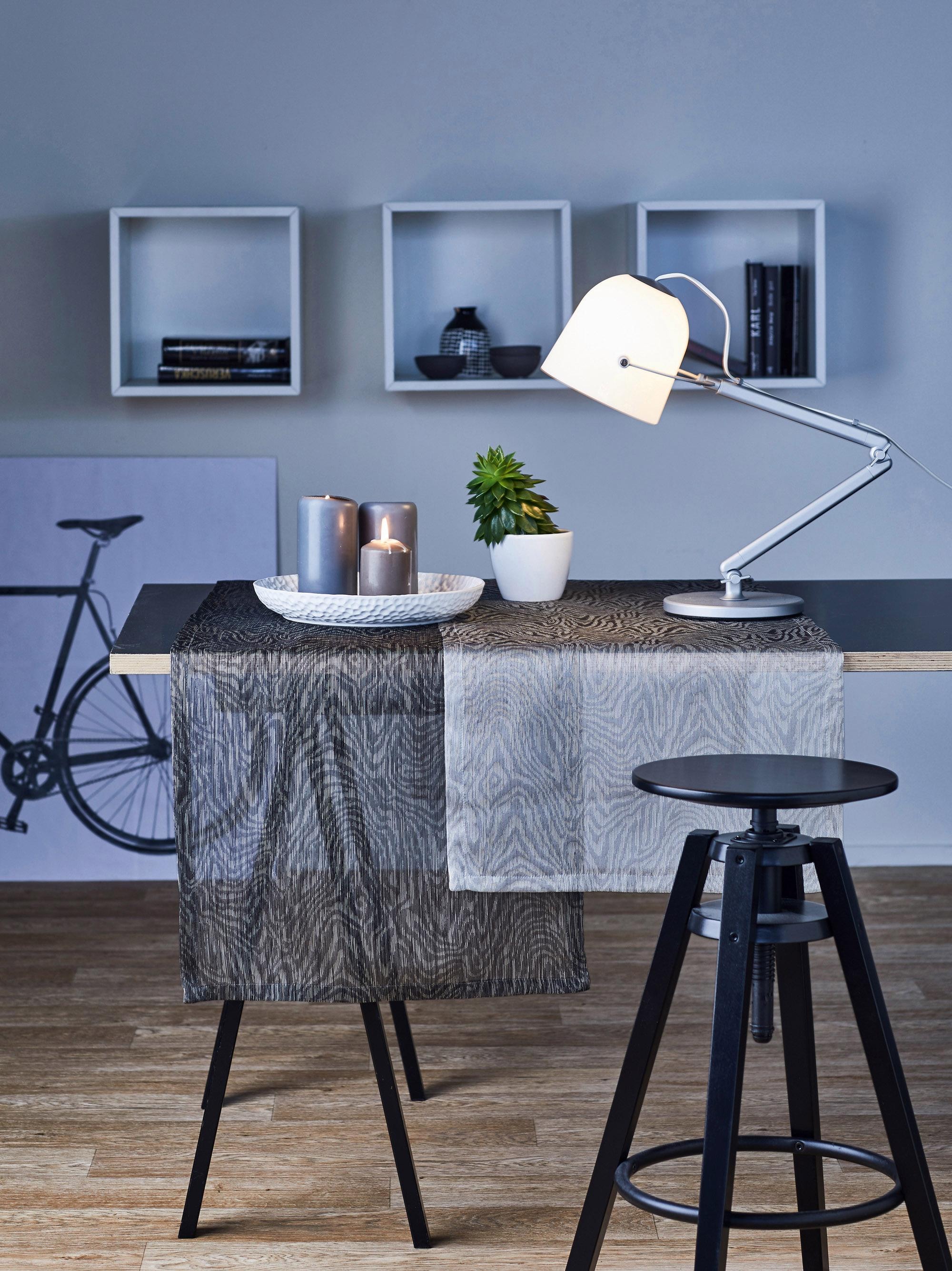 APELT Tischläufer »Hydro, Loft Style, Jacquard«