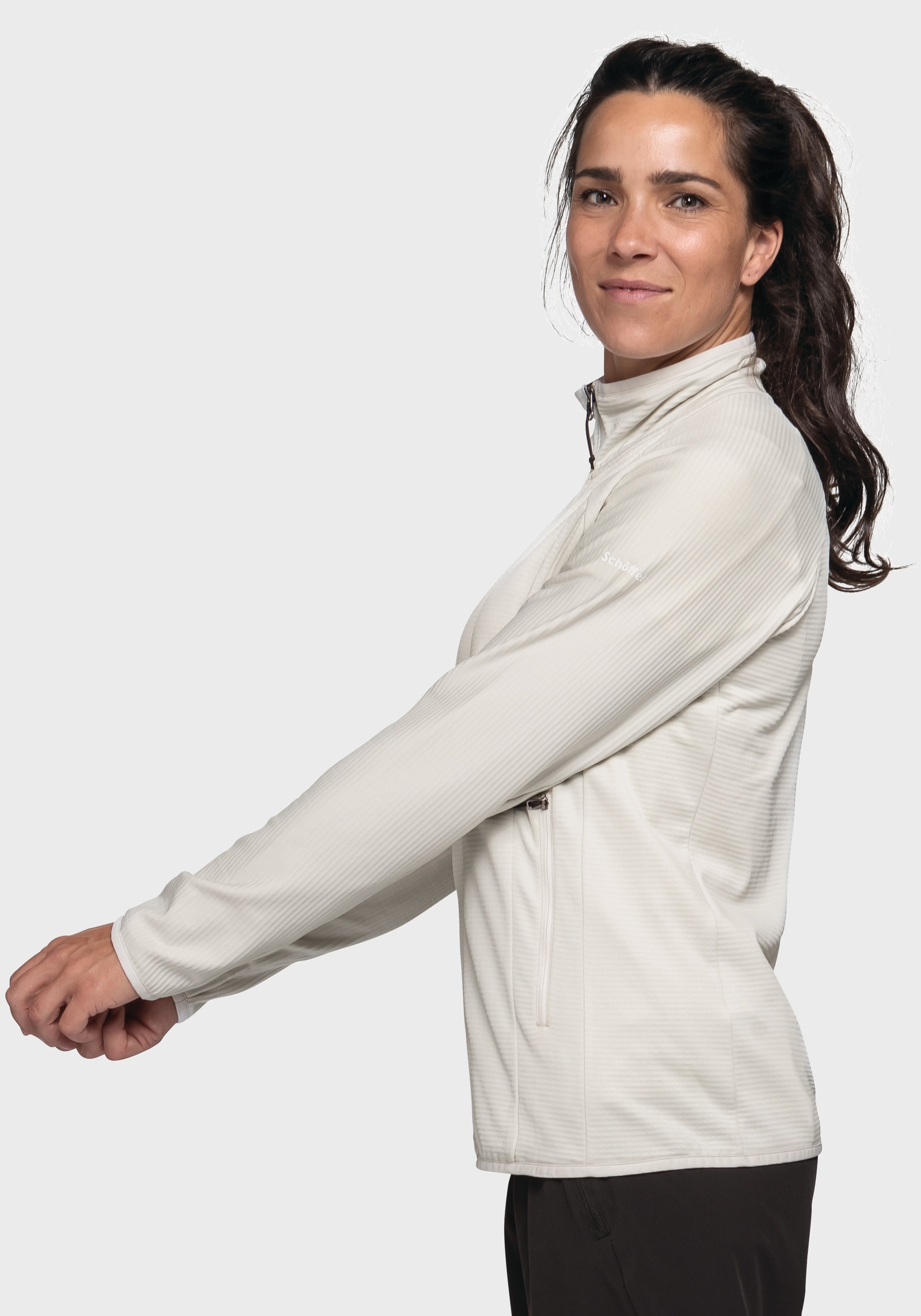 Schöffel Fleecejacke »Hiking Fleece Jk Style Cascata WMS«, ohne Kapuze