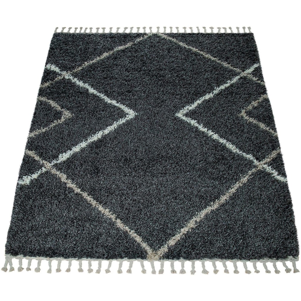 Paco Home Hochflor-Teppich »Helsinki 530«, rechteckig