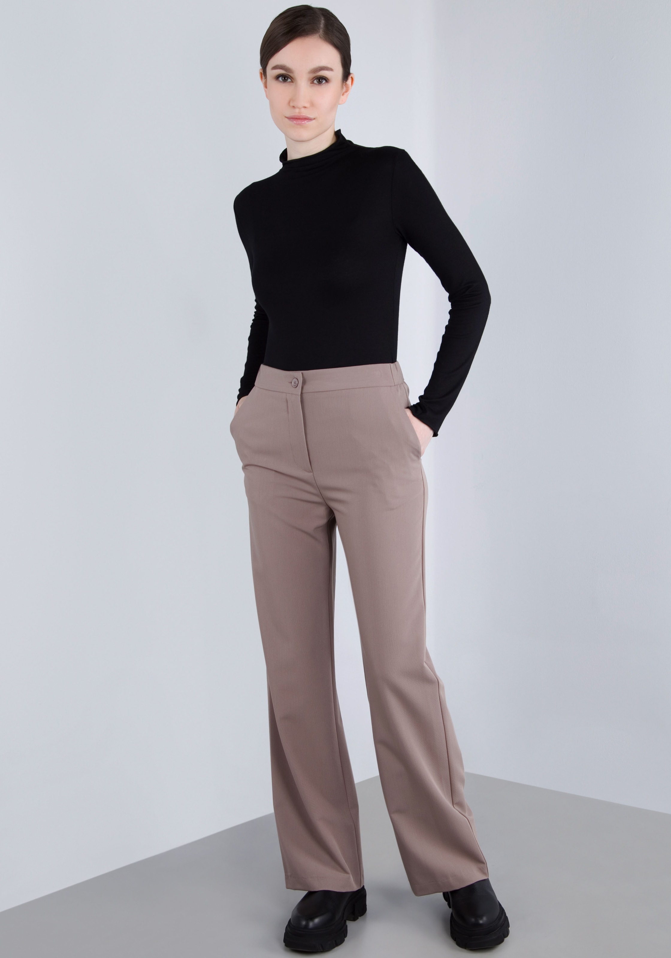 IMPERIAL Stoffhose, Sommerhose, lässig weite Hose mit Gummibund im Rücken