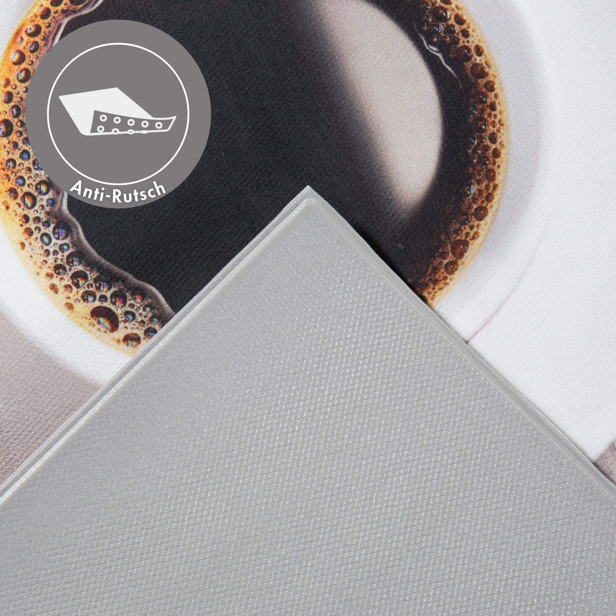 Andiamo Läufer »Kitchen« rechteckig 3 mm Höhe Vinyl-Küchenläufer, moderne Küchenmotive, Pasta, Gewürze, Kaffee