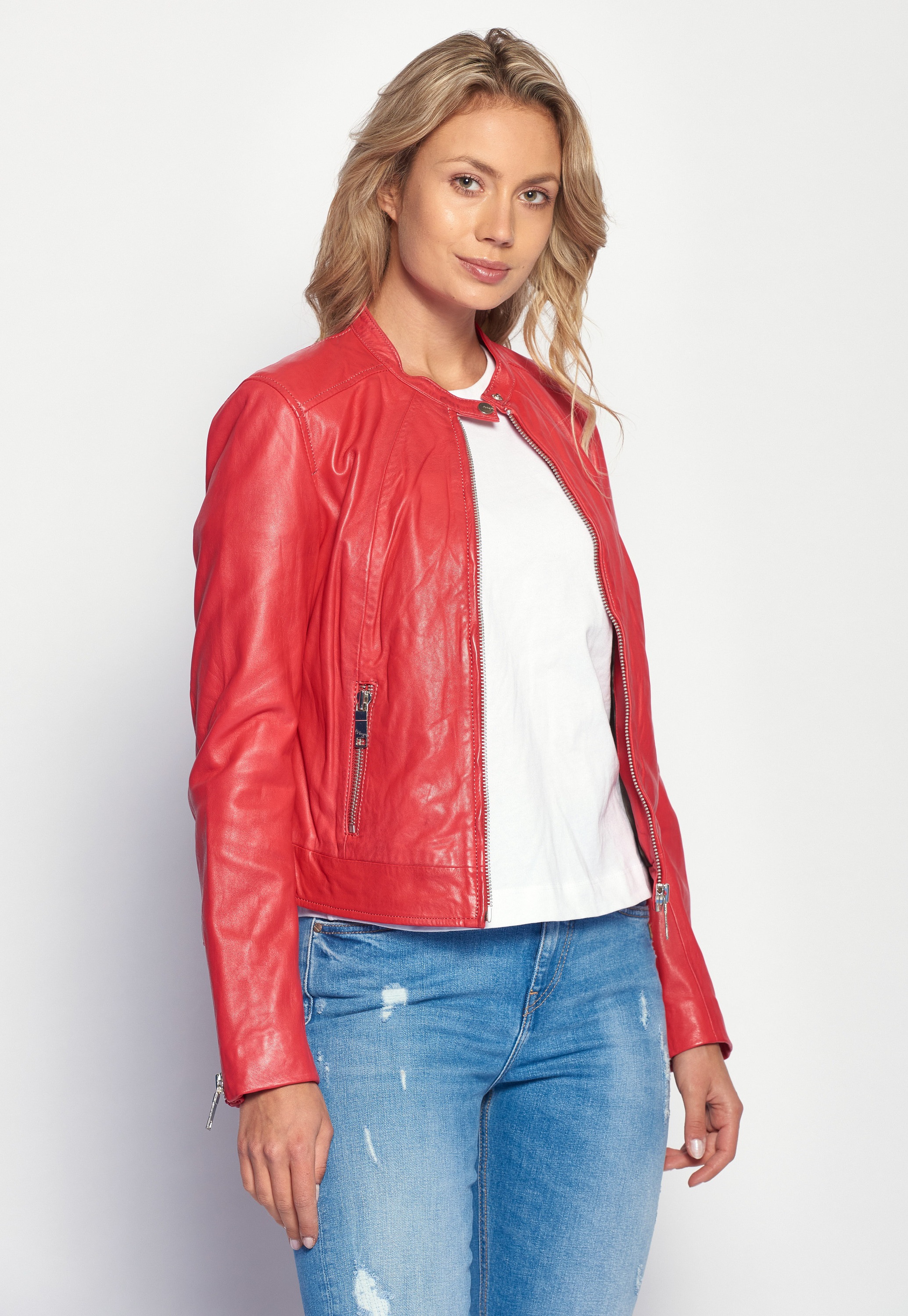 Maze Bikerjacke »Lederjacke«
