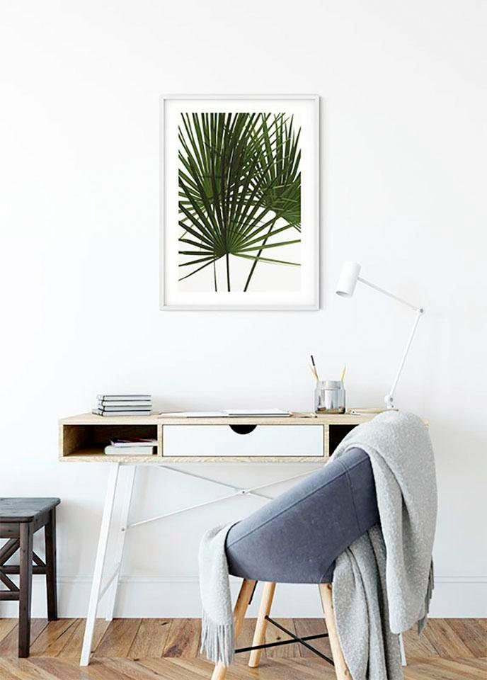 Komar Bild »Palmtree Leaves«, Pflanzen, (1 St.), Wandbild zur Dekoration - ohne Rahmen