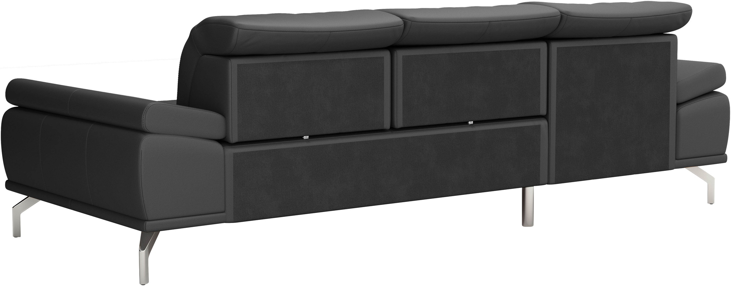 Places of Style Ecksofa »Caluna«, Inkl.Sitztiefenverstellung, wahlweise mit Kopf- und Armteilverstellung