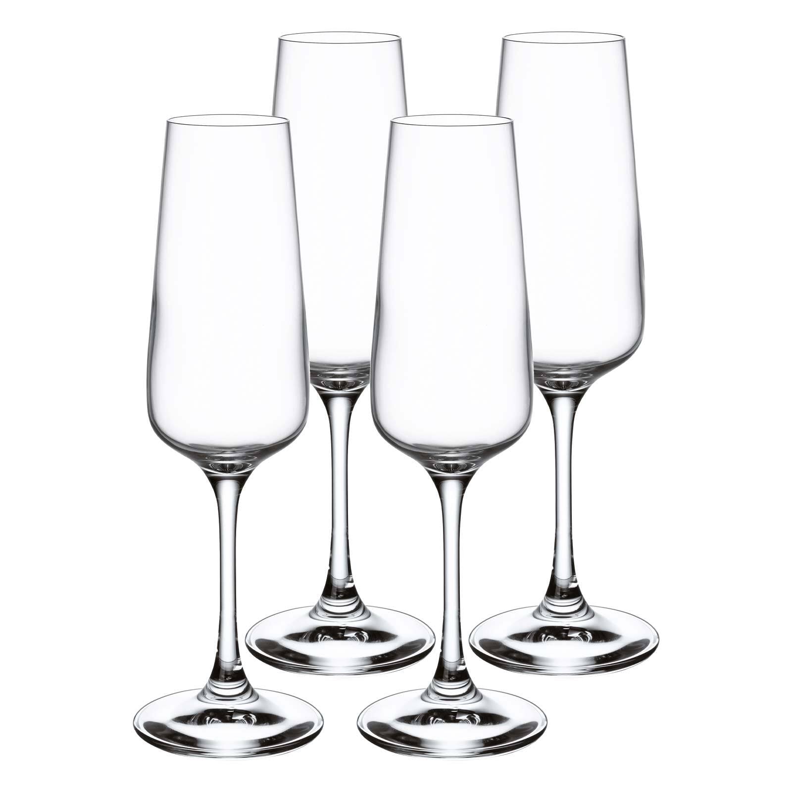 Villeroy & Boch Champagnerglas »Champagnergläser Ovid 250 ml 4er Set transparent«