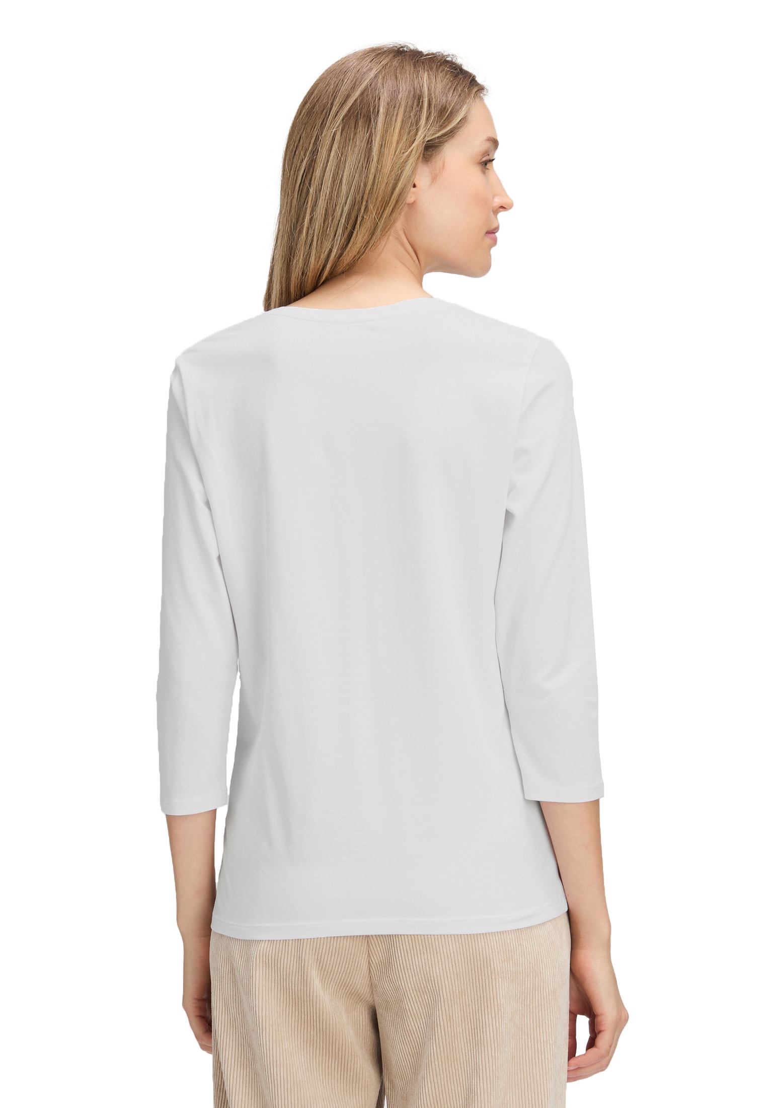 Betty Barclay Langarmshirt »Basic Shirt mit Rundhalsausschnitt«