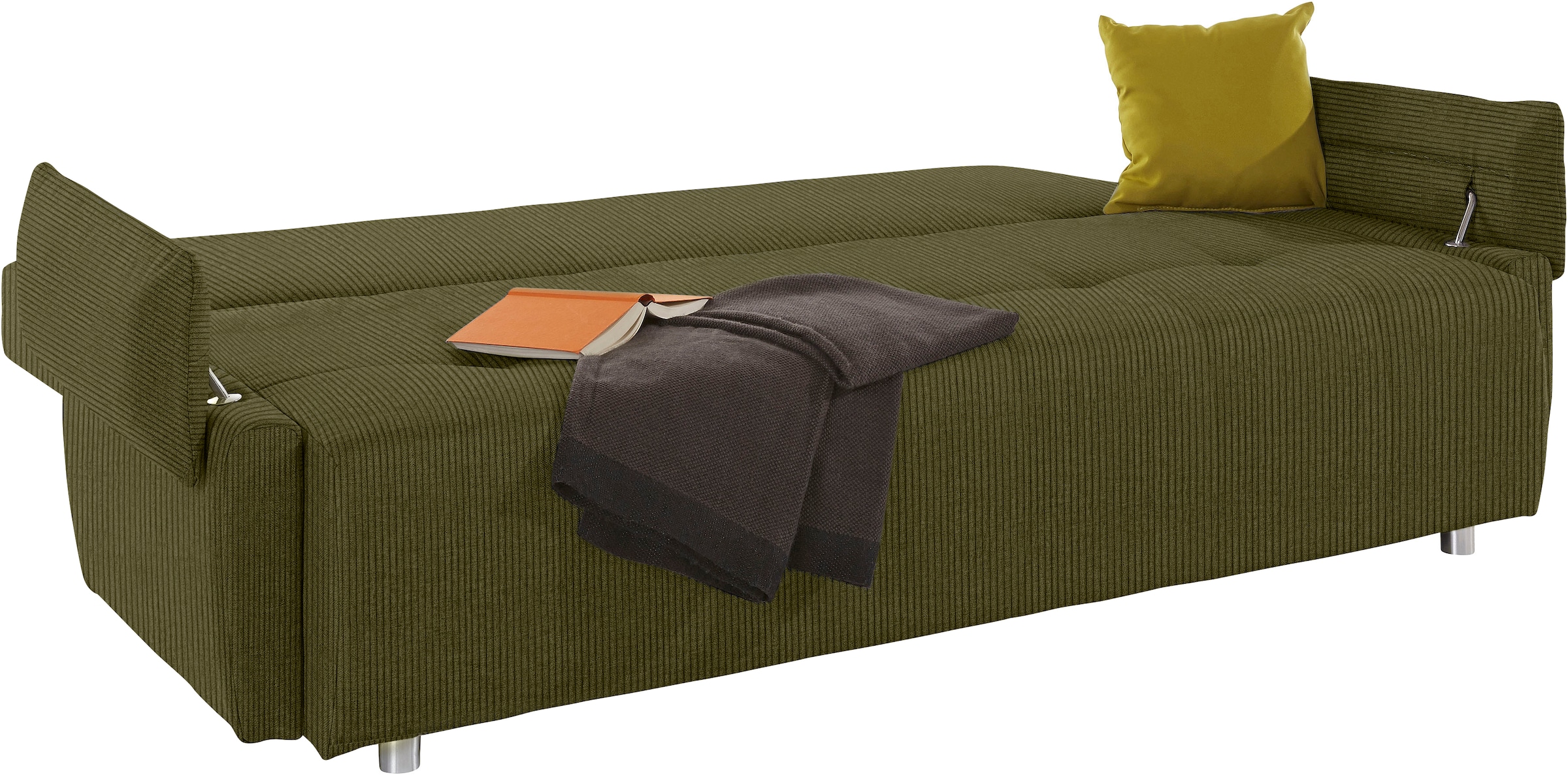 COLLECTION AB Schlafsofa », 3-Sitzer, Funtastic« inkl. Bettfunktion, Bettkasten, Federkern, Frei im Raum stellbar