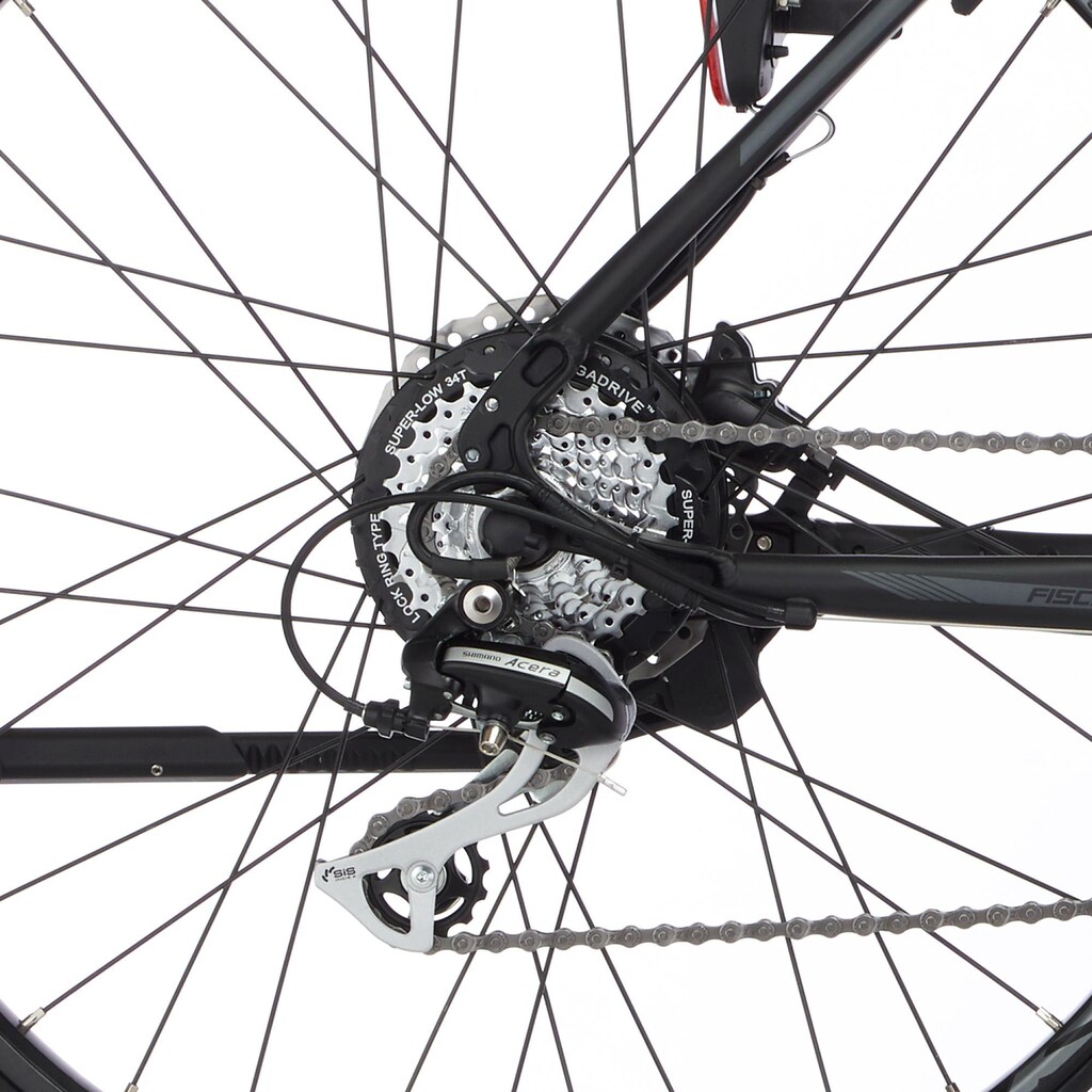 FISCHER Fahrrad E-Bike »TERRA 2.1 422«, 8 Gang, (mit Akku-Ladegerät-mit Werkzeug)