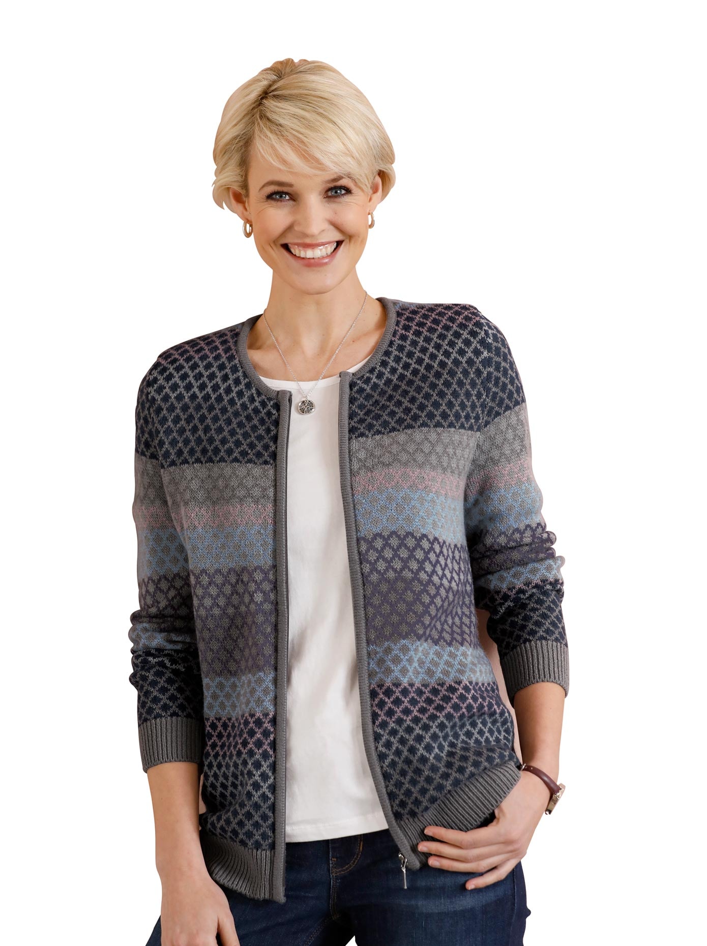 Classic Basics Strickjacke