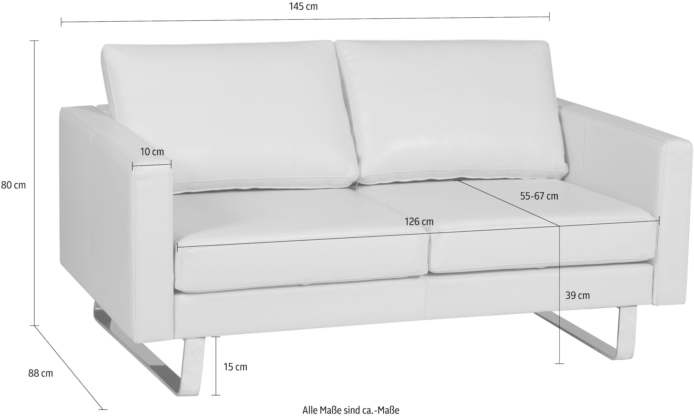 Alte Gerberei 2-Sitzer »Velina«, mit Metallkufen