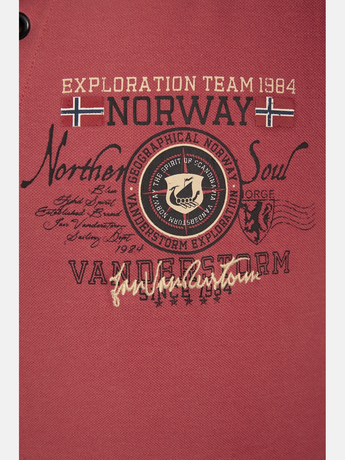 Jan Vanderstorm Poloshirt »Doppelpack Poloshirt ELJAR«, (2 tlg.), mit lässigen Saumschlitzen