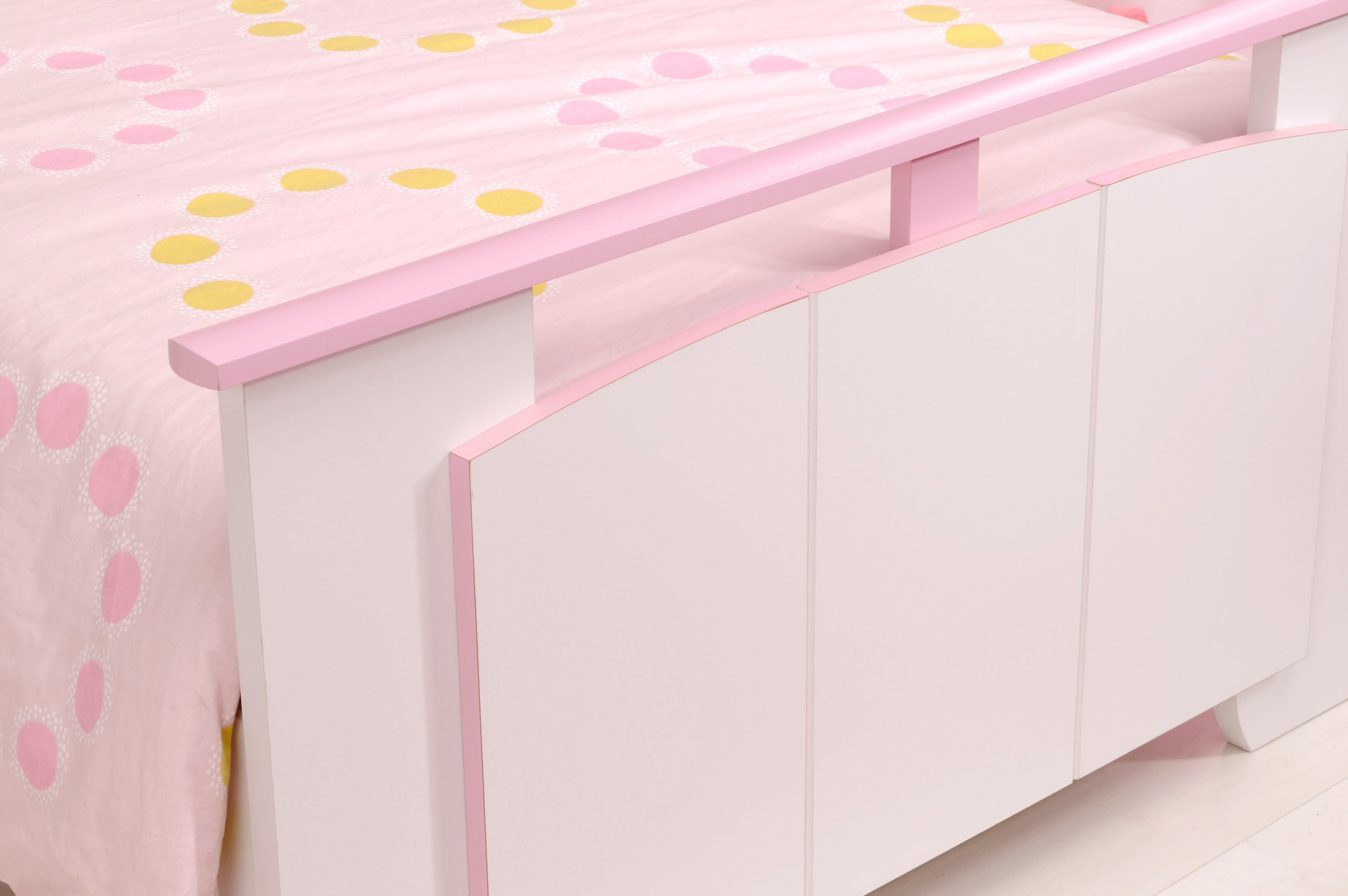 Parisot Jugendzimmer-Set »Biotiful«, (4 tlg., Bett, Nachttisch, Schubkastenkommode, Schreibtisch)