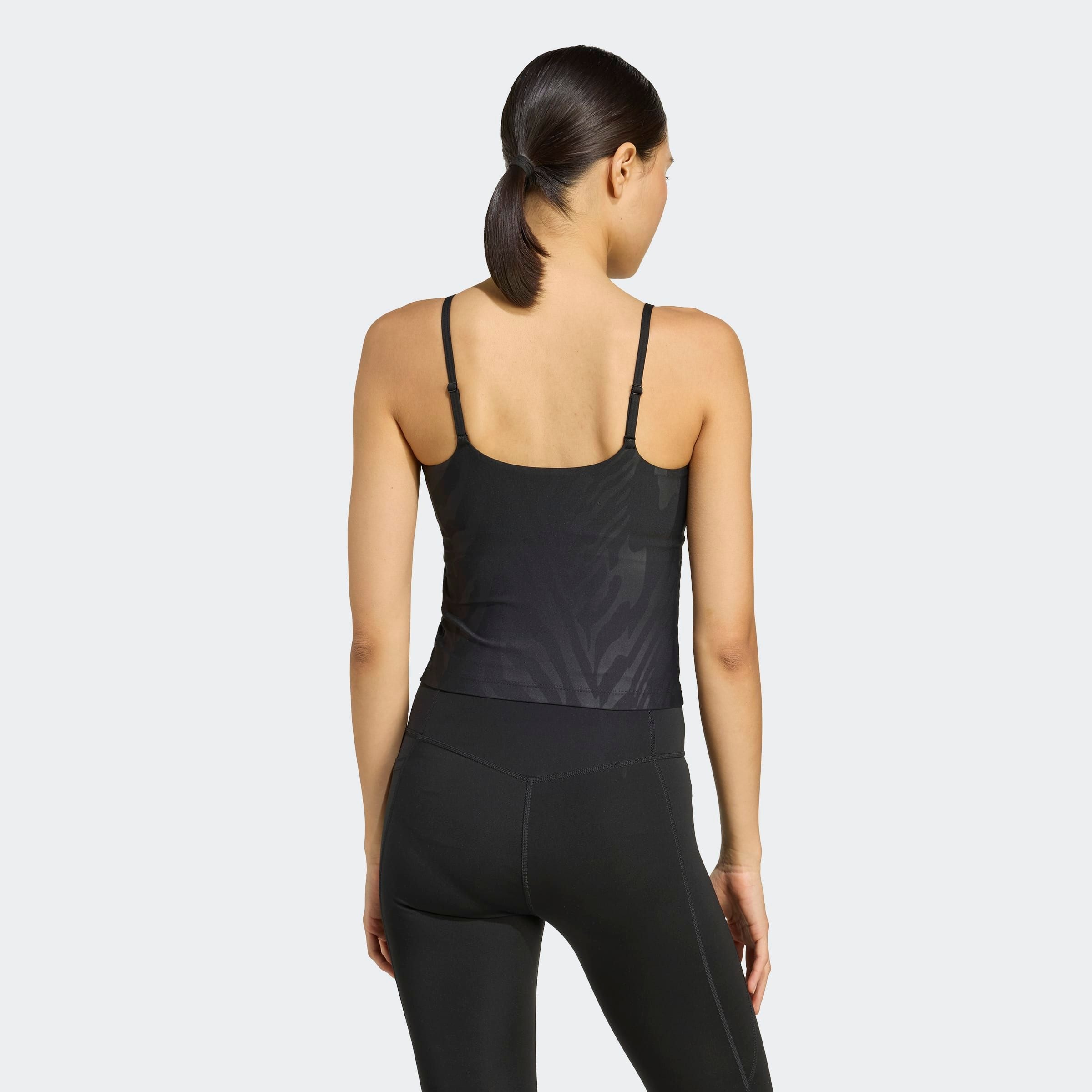 adidas Performance Tanktop »OPT AOP LS TANK« schmale Passform, mit AEROREADY Technologie, Rundhalsausschnitt