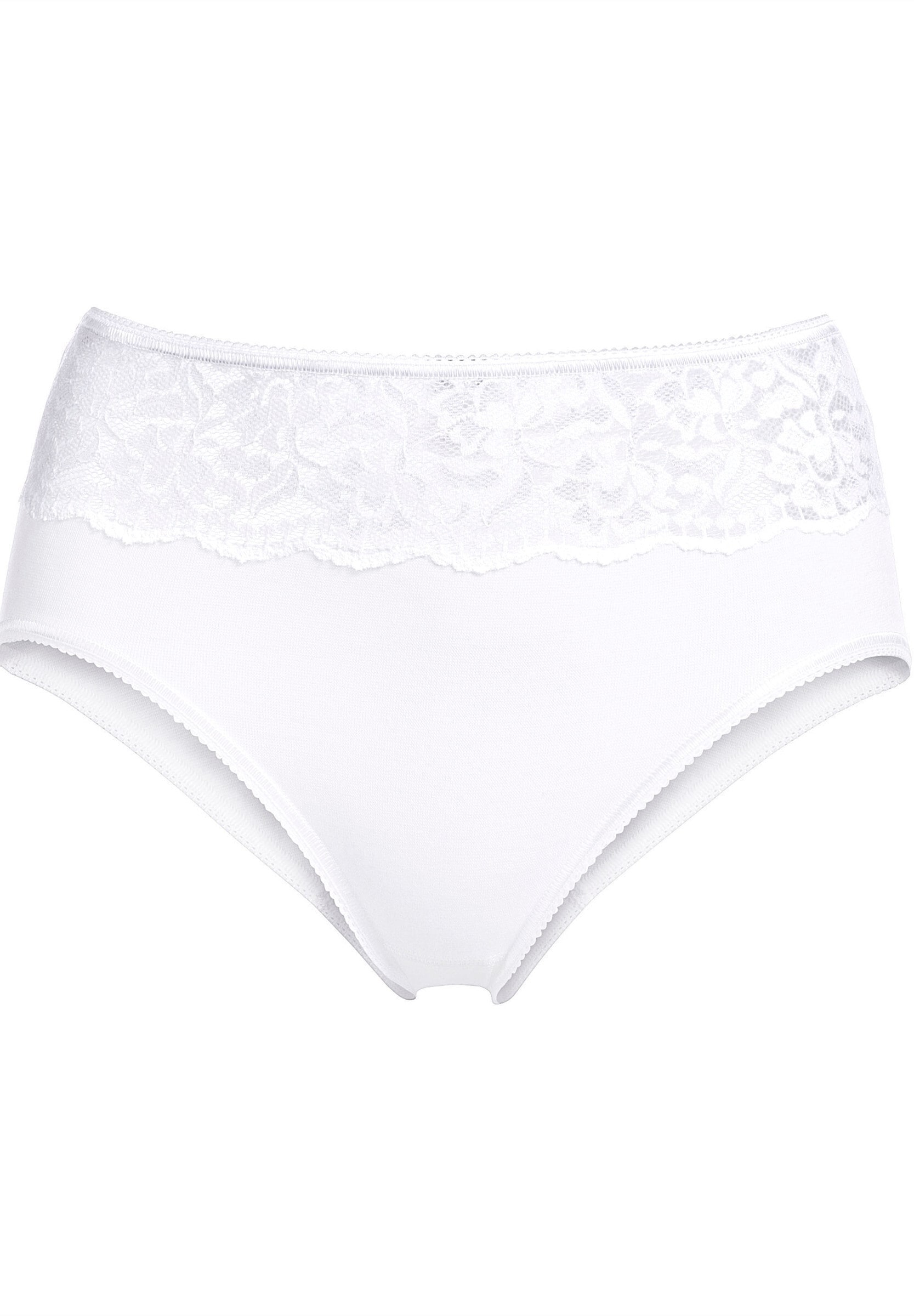 Witt Taillenslip »Slip Slip mit Spitzen-Einsatz 2 Stück« 2 Stk.