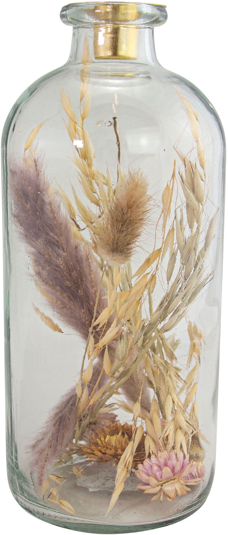 Home affaire Kerzenhalter »Stabkerzenhalter Ancinnes«, (1 St.), mit  Trockenblumen, Höhe ca. 25 cm online bestellen | UNIVERSAL