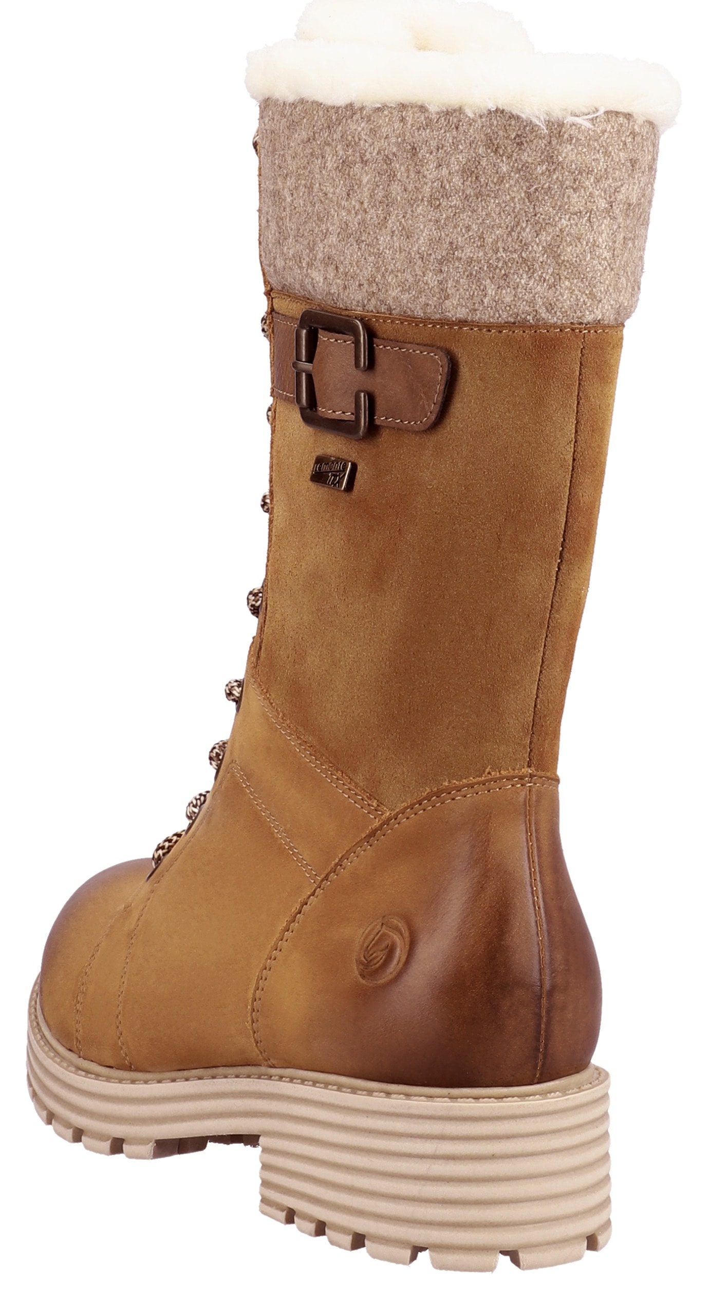 Remonte Winterstiefel, Blockabsatz, Schnürstiefel mit wasserabweisender remonte TEX-Membran