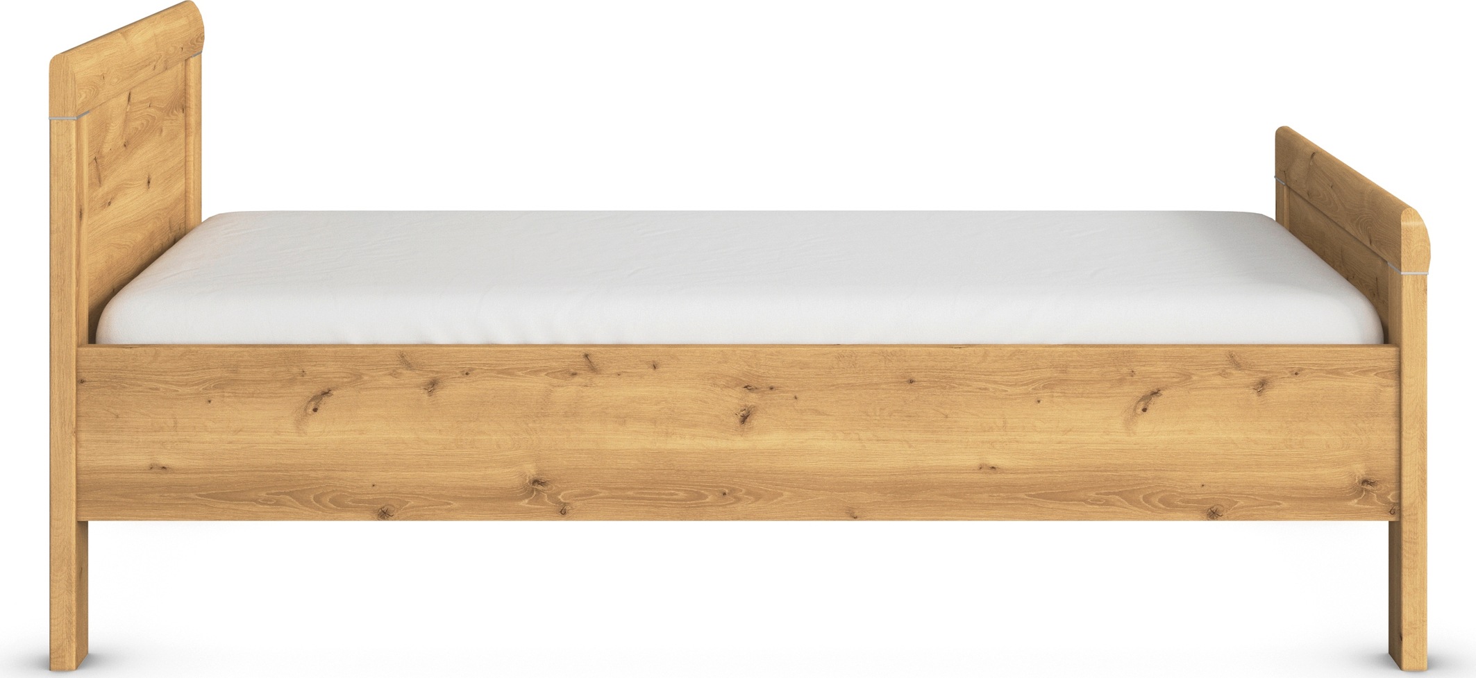 rauch Bett »Bett Einzelbett Stollenbett EVELYN«, in Komforthöhe aus Holzwerkstoff in elegantem Stil MADE IN GERMANY
