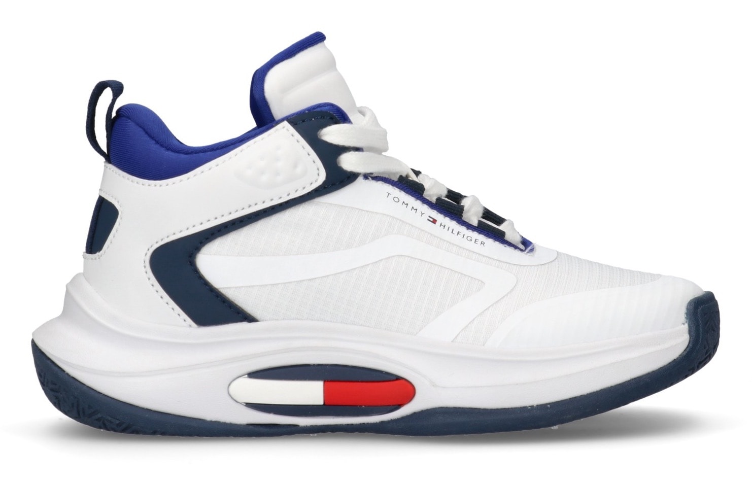 Tommy Hilfiger Sneaker, Retro Sneaker, Schnürboots mit auffälliger Sohle