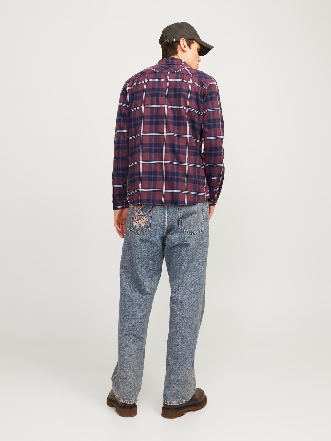 Jack & Jones Langarmhemd »JJJOSHUA FALL FLANNEL SHIRT LS«