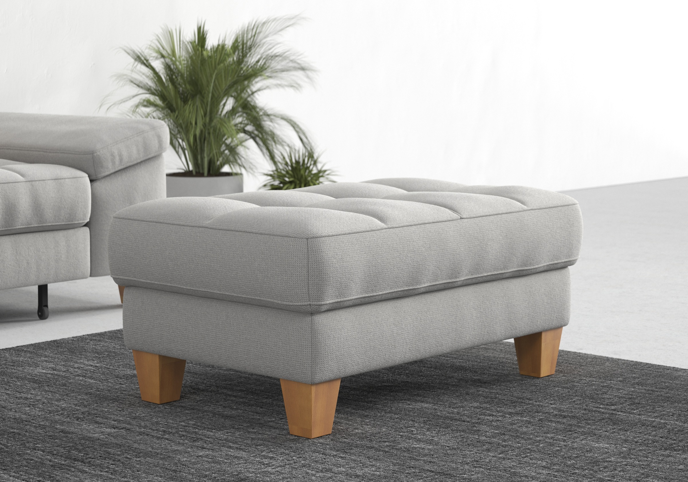 sit&more Stauraumhocker »Westham«, wahlewise mit/ohne Federkern