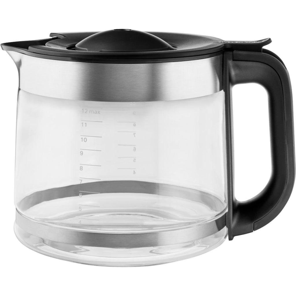 KitchenAid Filterkaffeemaschine »5KCM1208EWH WEISS«, 1,7 l Kaffeekanne, CLASSIC Drip-Kaffeemaschine mit spiralförmigem Wasserauslass