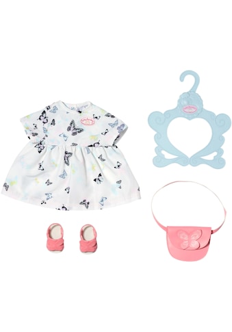 Baby Annabell Puppenkleidung »Deluxe Kleid Set, 43 cm«, mit Kleiderbügel kaufen